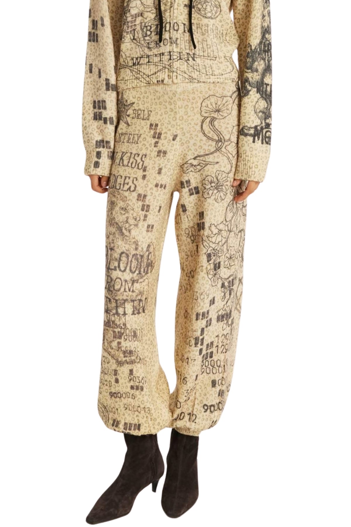 ANYA KNITTED BALLOON PANT