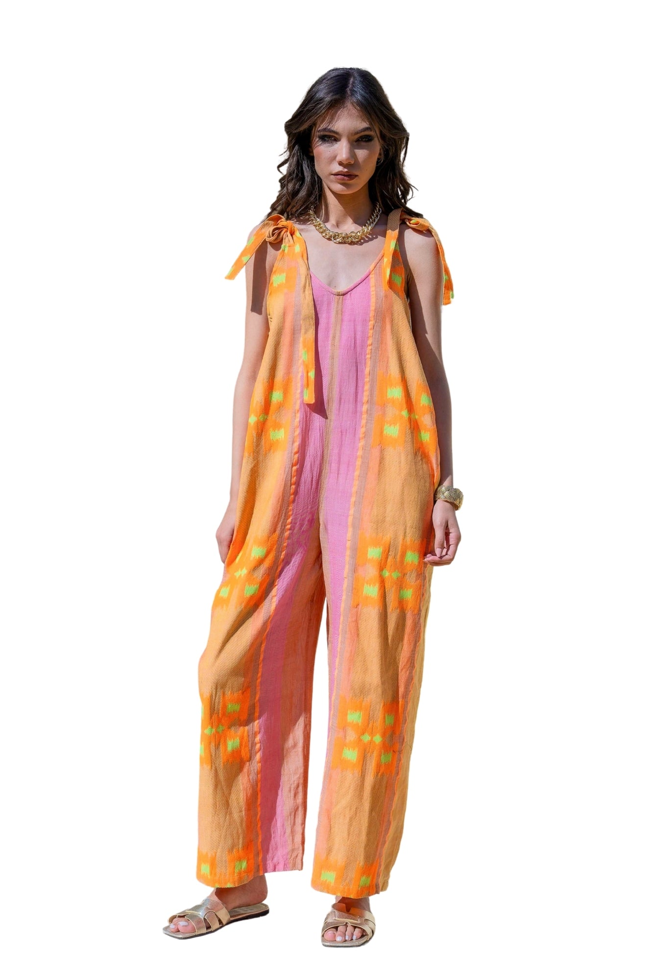 NOOLA IKAT COMBI ORANGE JUMPER