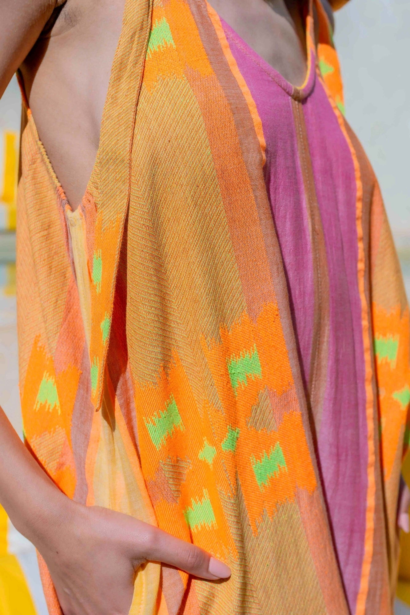 NOOLA IKAT COMBI ORANGE JUMPER