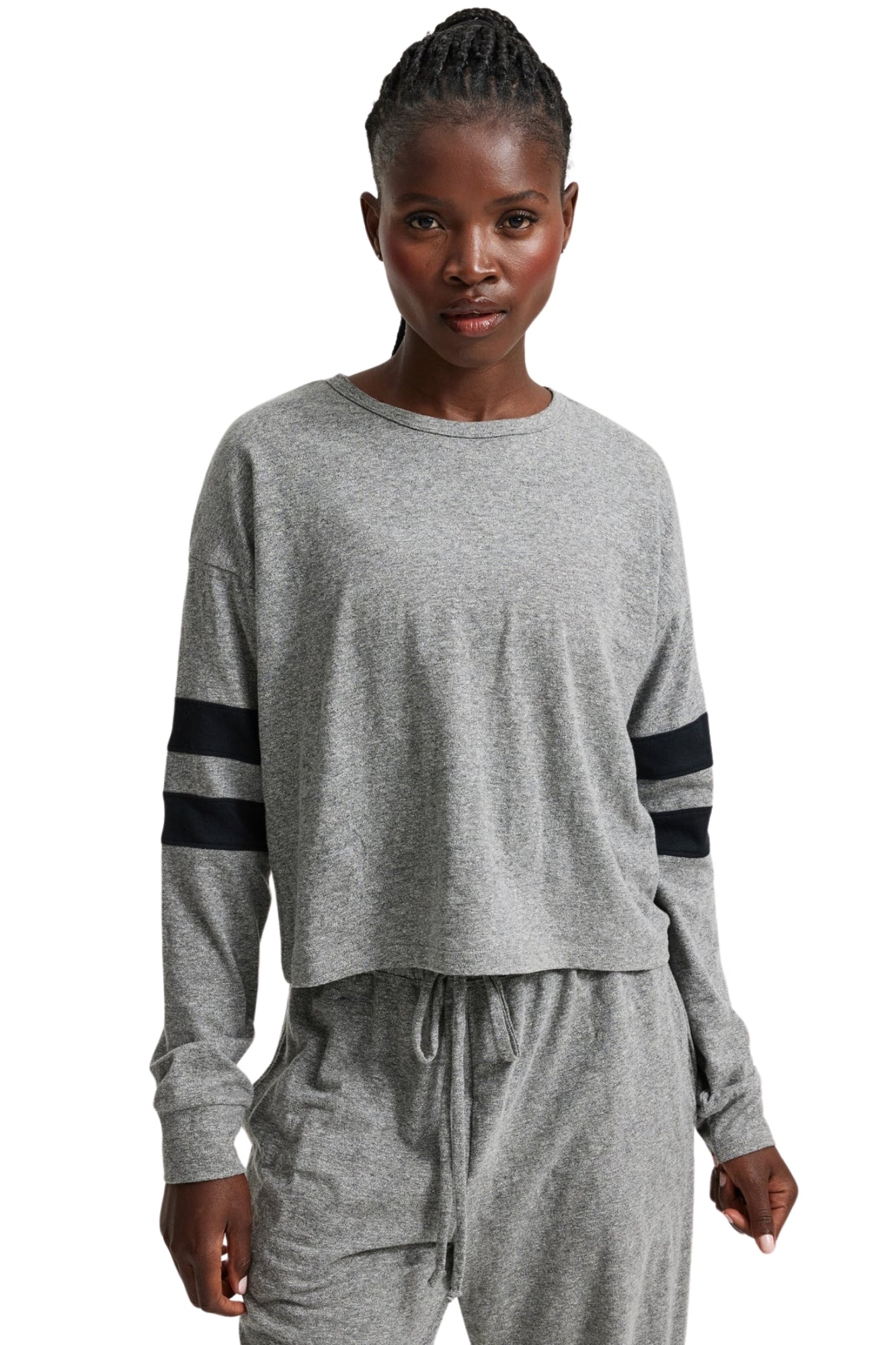 JERSEY VARISTY HEATHER GREY