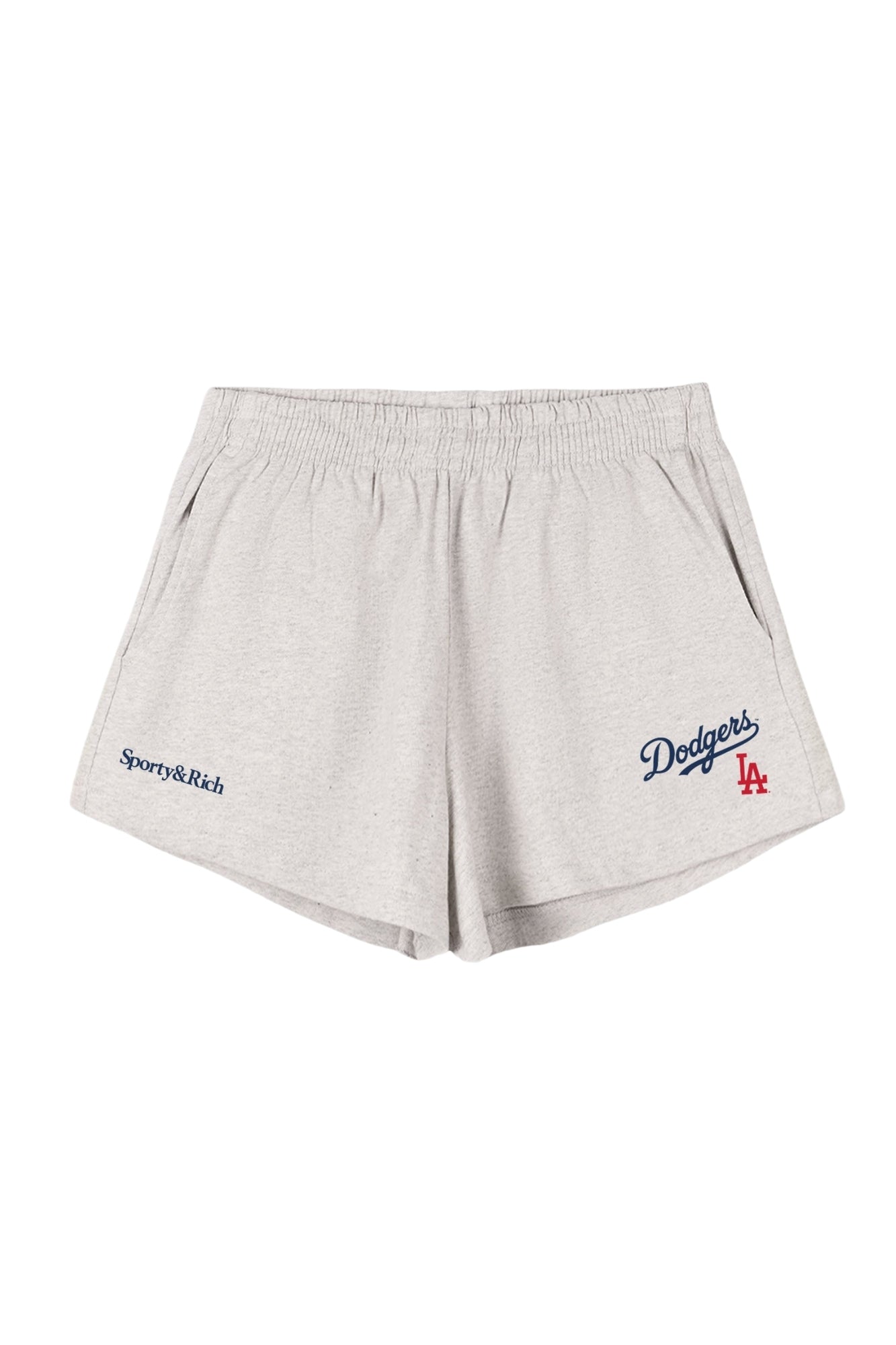 DODGERS SERIF DISCO HEATHER GRAY SHORT