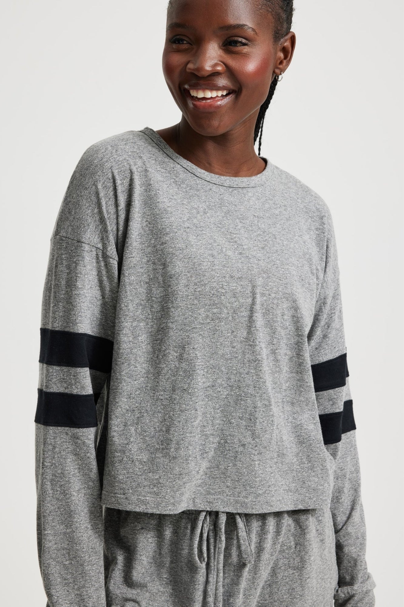 JERSEY VARISTY HEATHER GREY