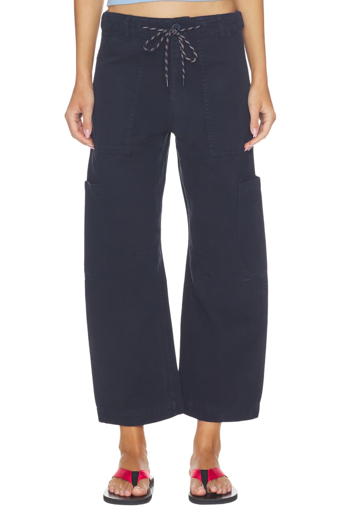 SABRINA CURVED UTILITY PANTS IN NAUTICAL
