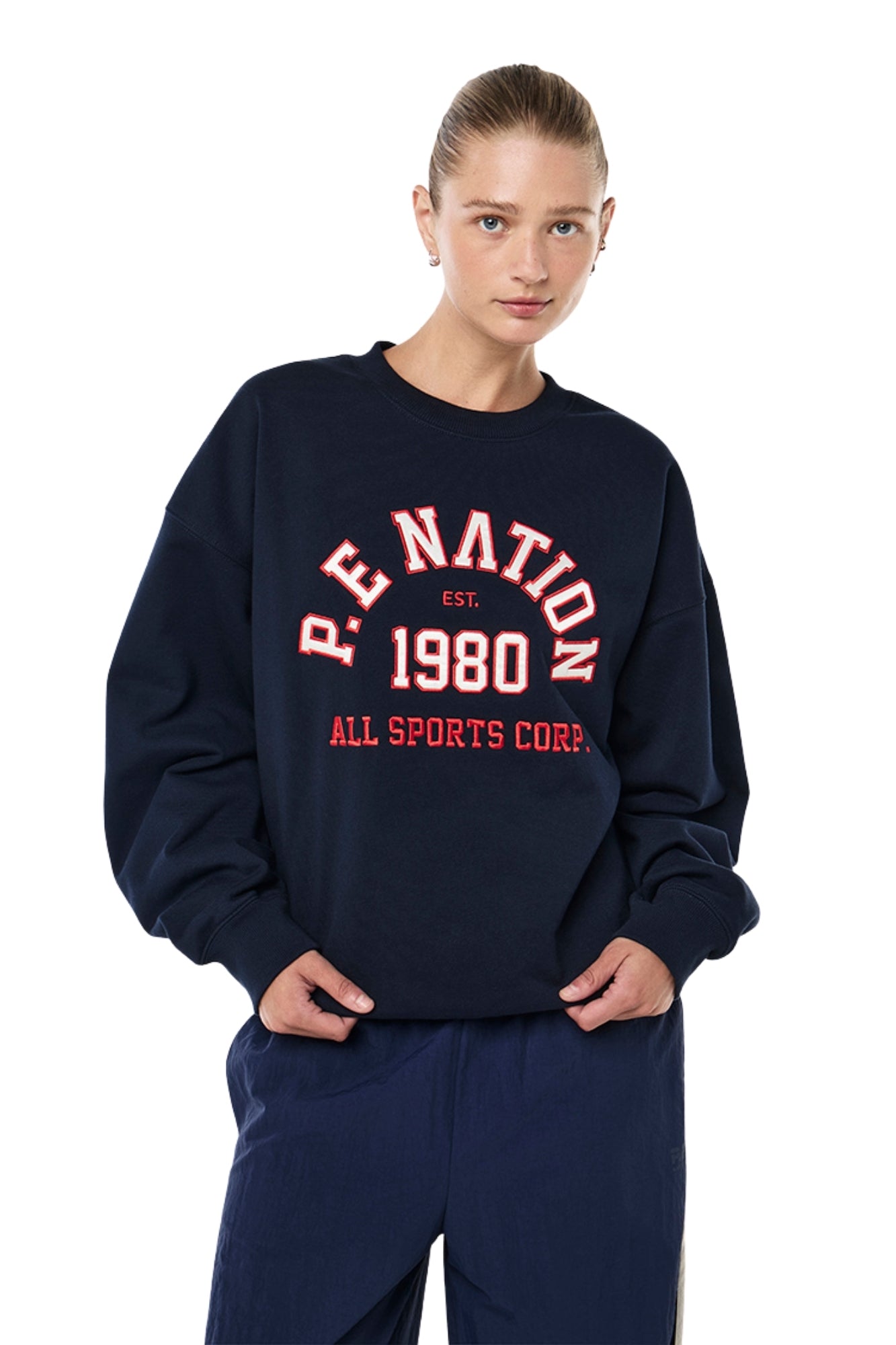 BACKSPIN SWEAT IN DARK NAVY