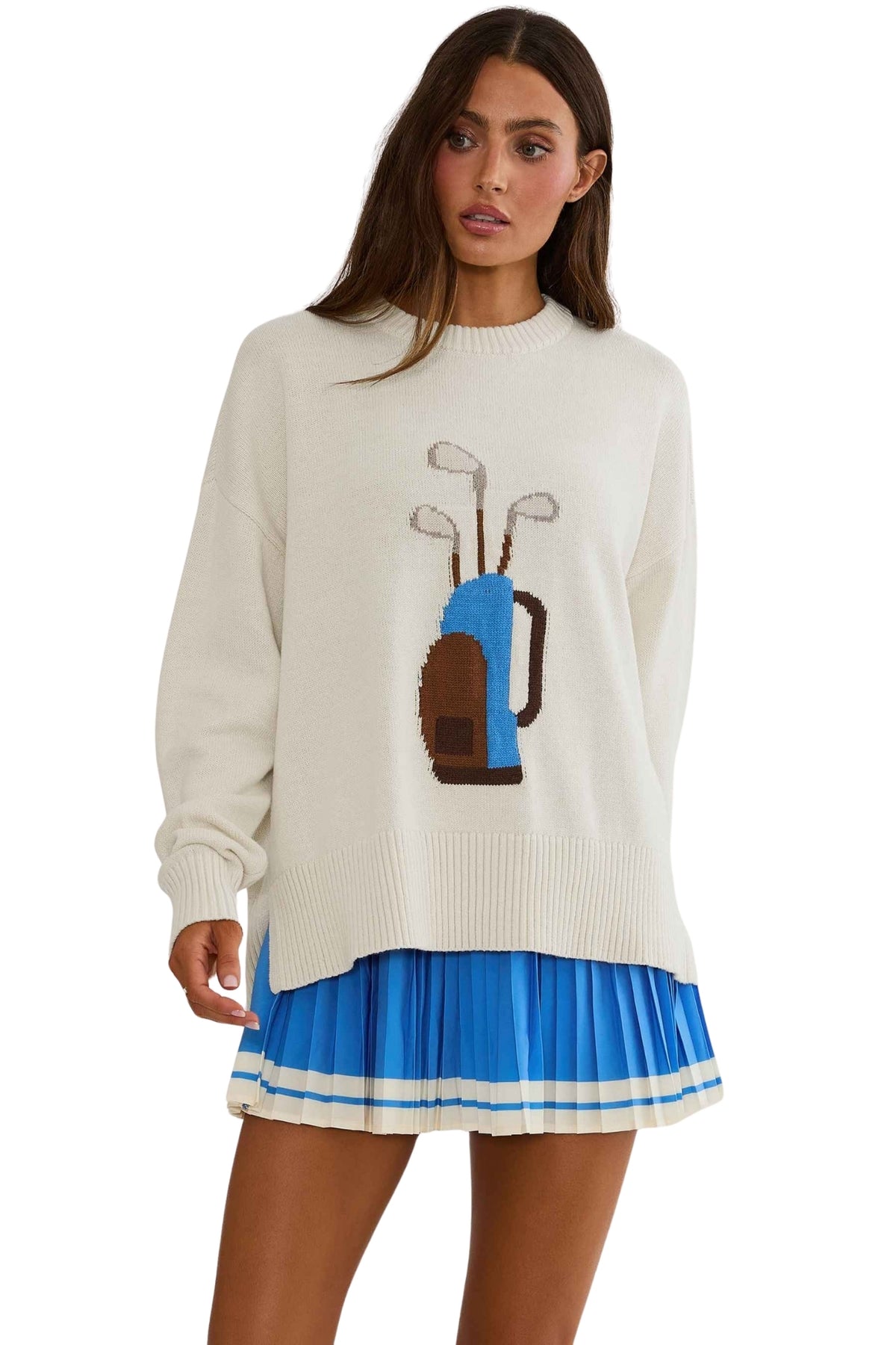 CALLIE SWEATER OPAL SKY