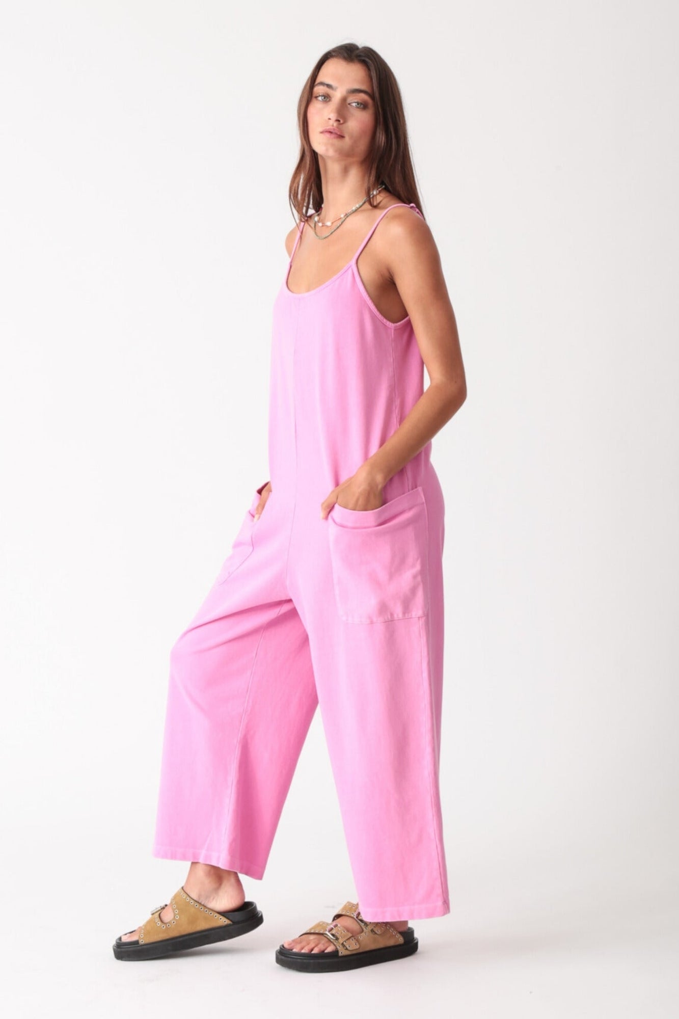 NINA JUMPSUIT BUBBLEGUM