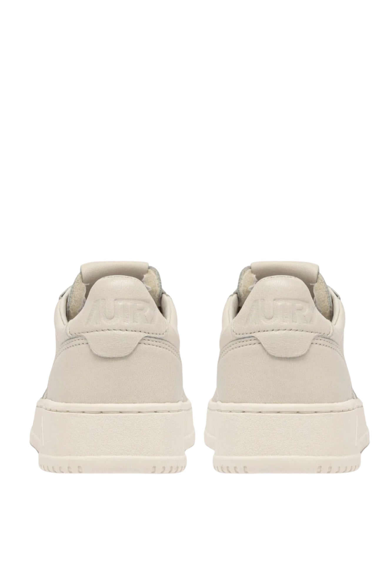 MEDALIST LOW SNEAKERS IN WINTER WHITE NAPA LEATHER