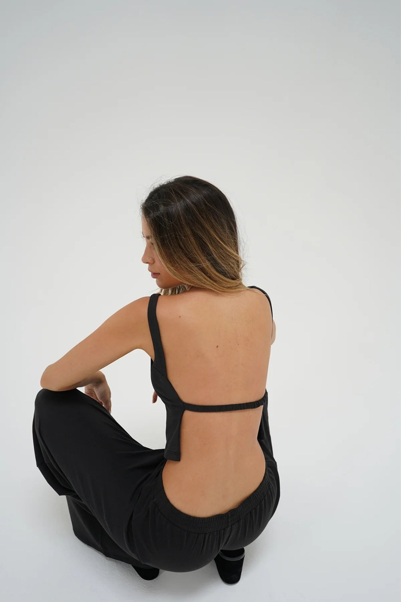 LYNNE SPANDEX JERSEY TANK IN TANK