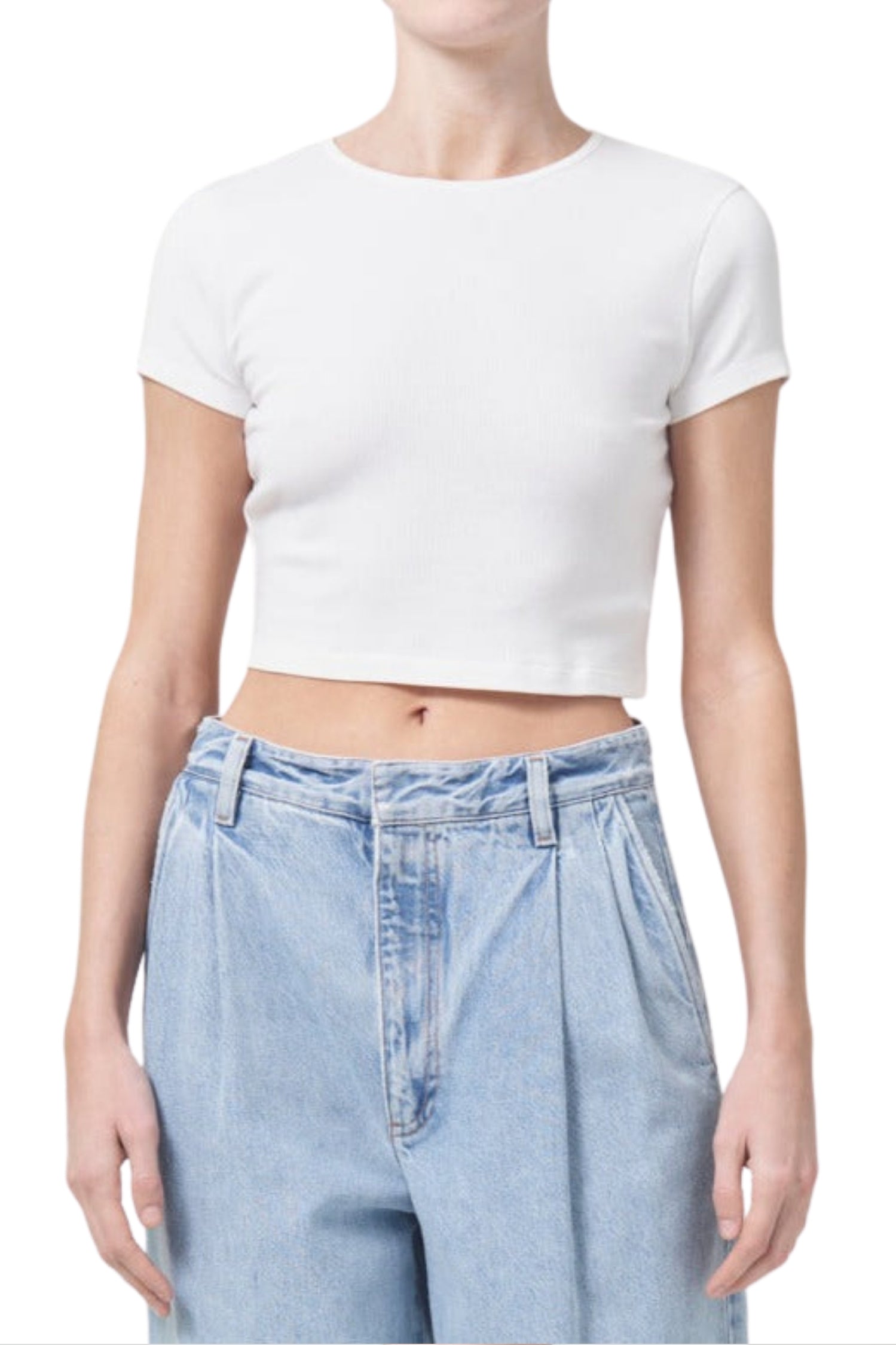 SAVANNAH TEE IN WHITE