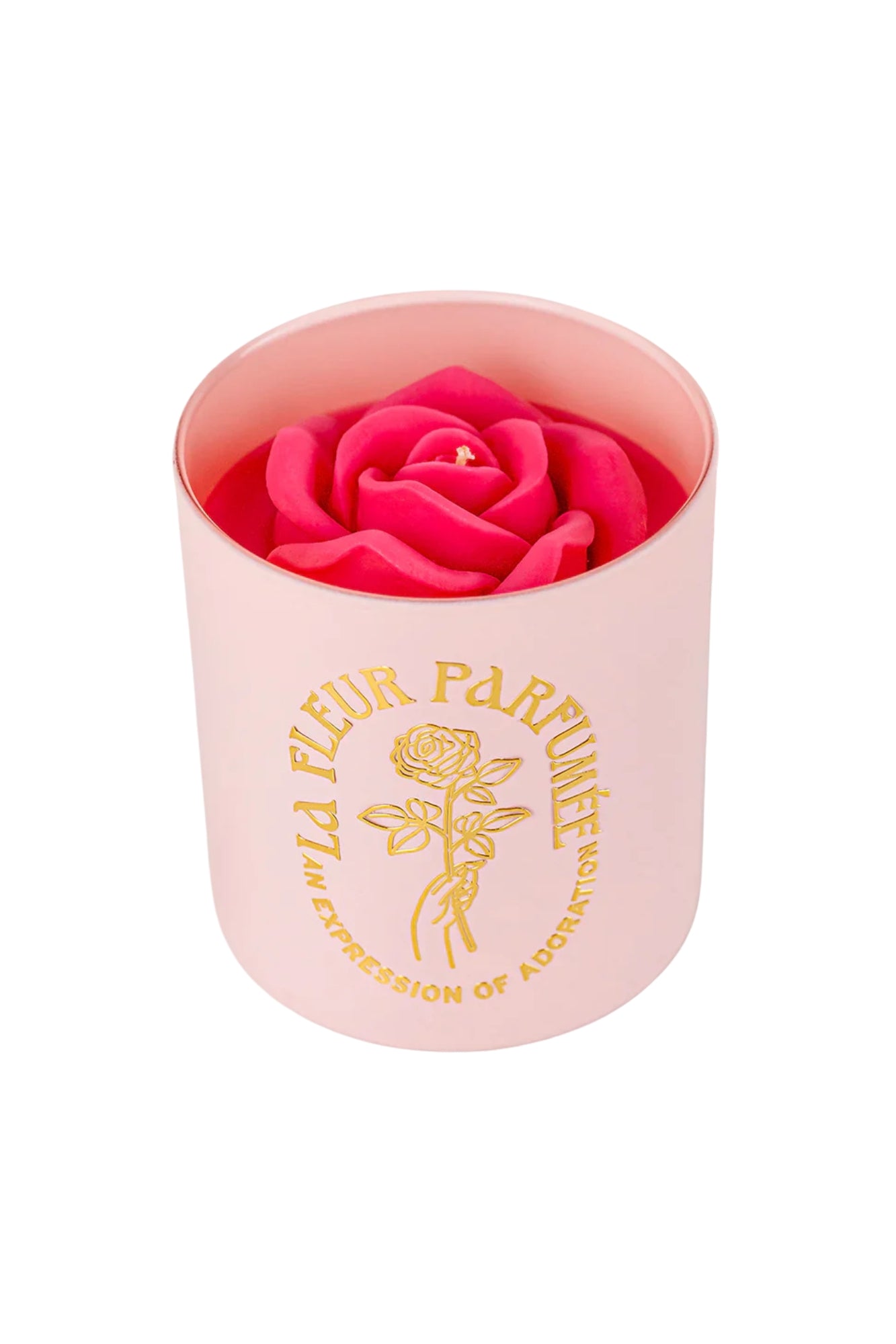 LA FLEUR PINK CANDLE