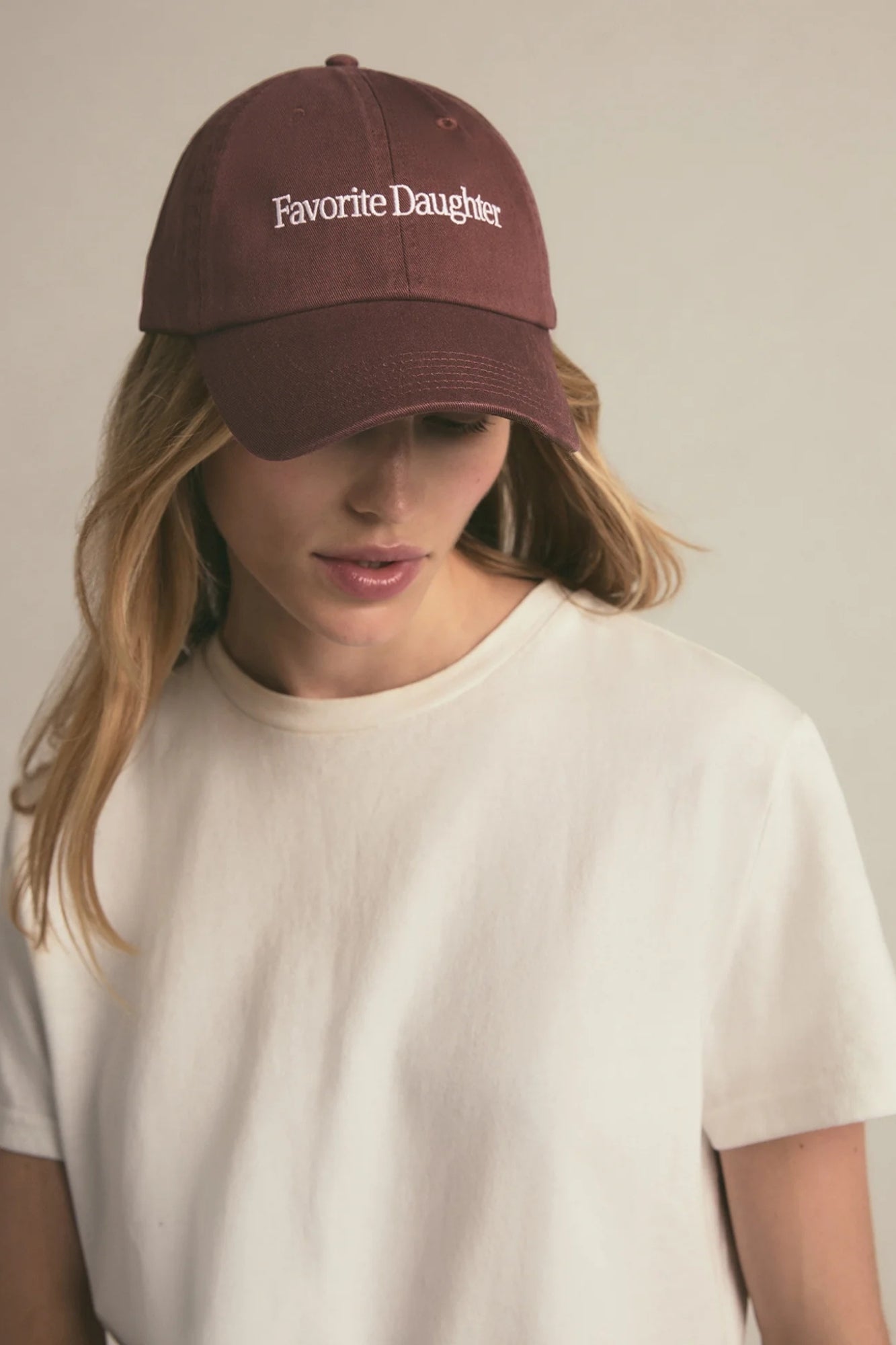 CLASSIC LOGO BASEBALL BROWN HAT