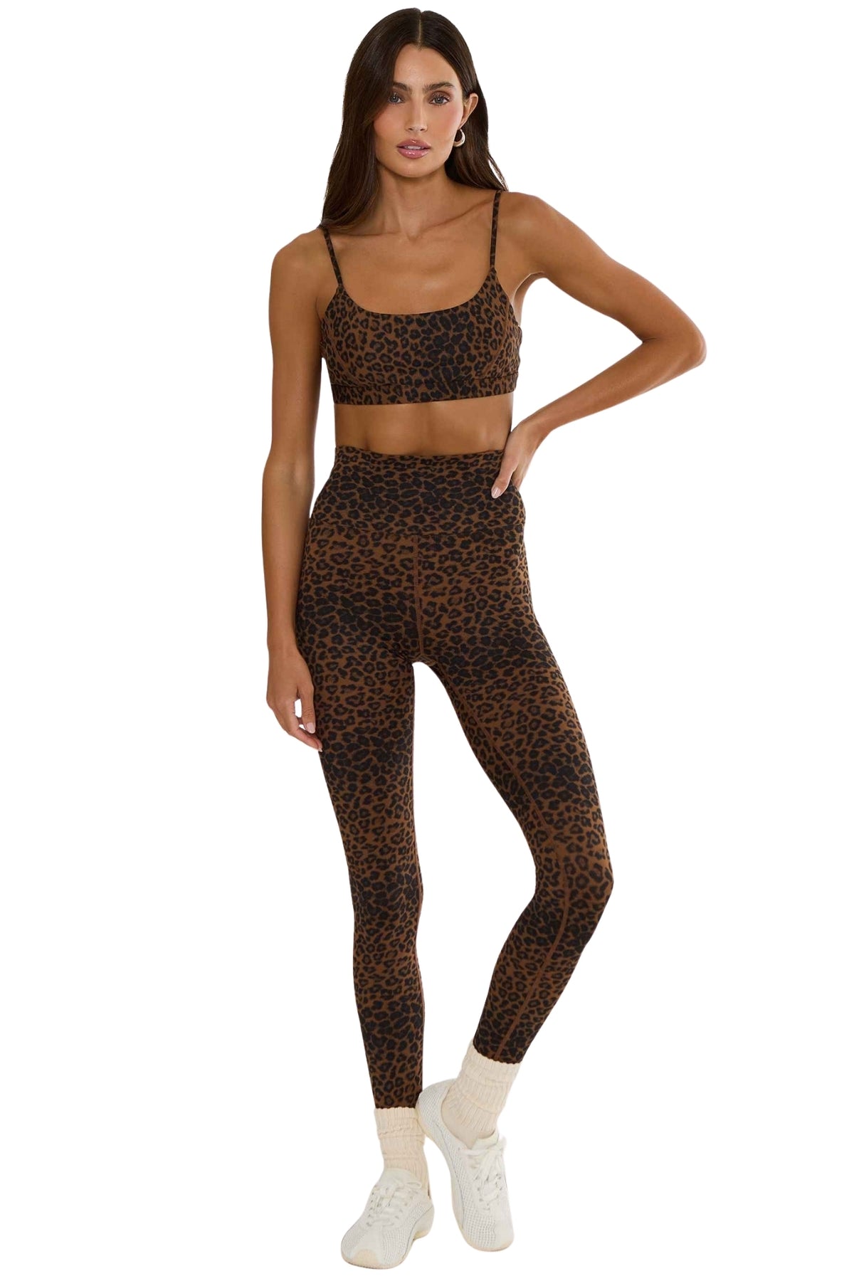 SARA PIPER CARAMEL LEOPARD SET