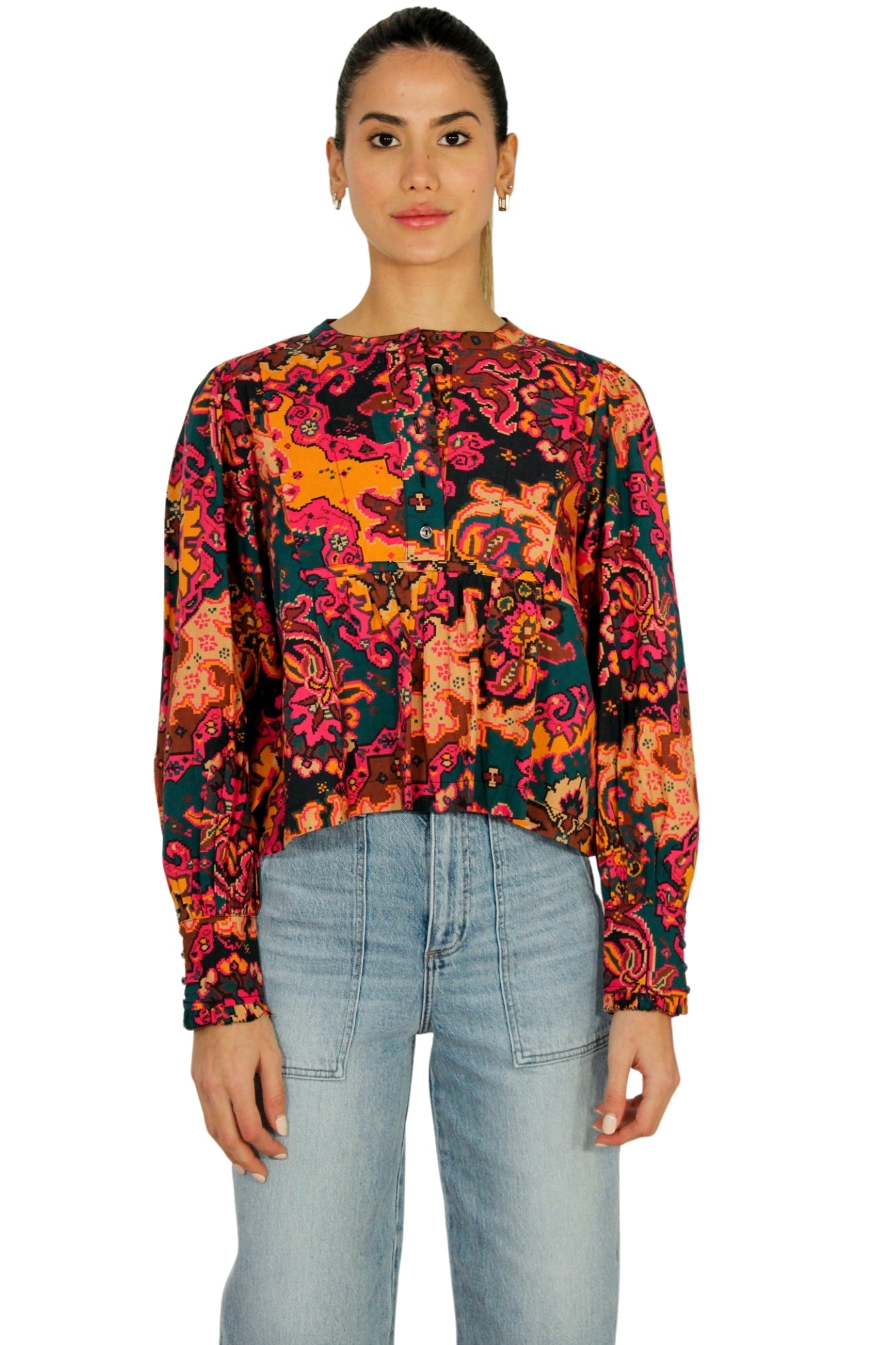 MARIELLE BIBI PRINT SHIRT