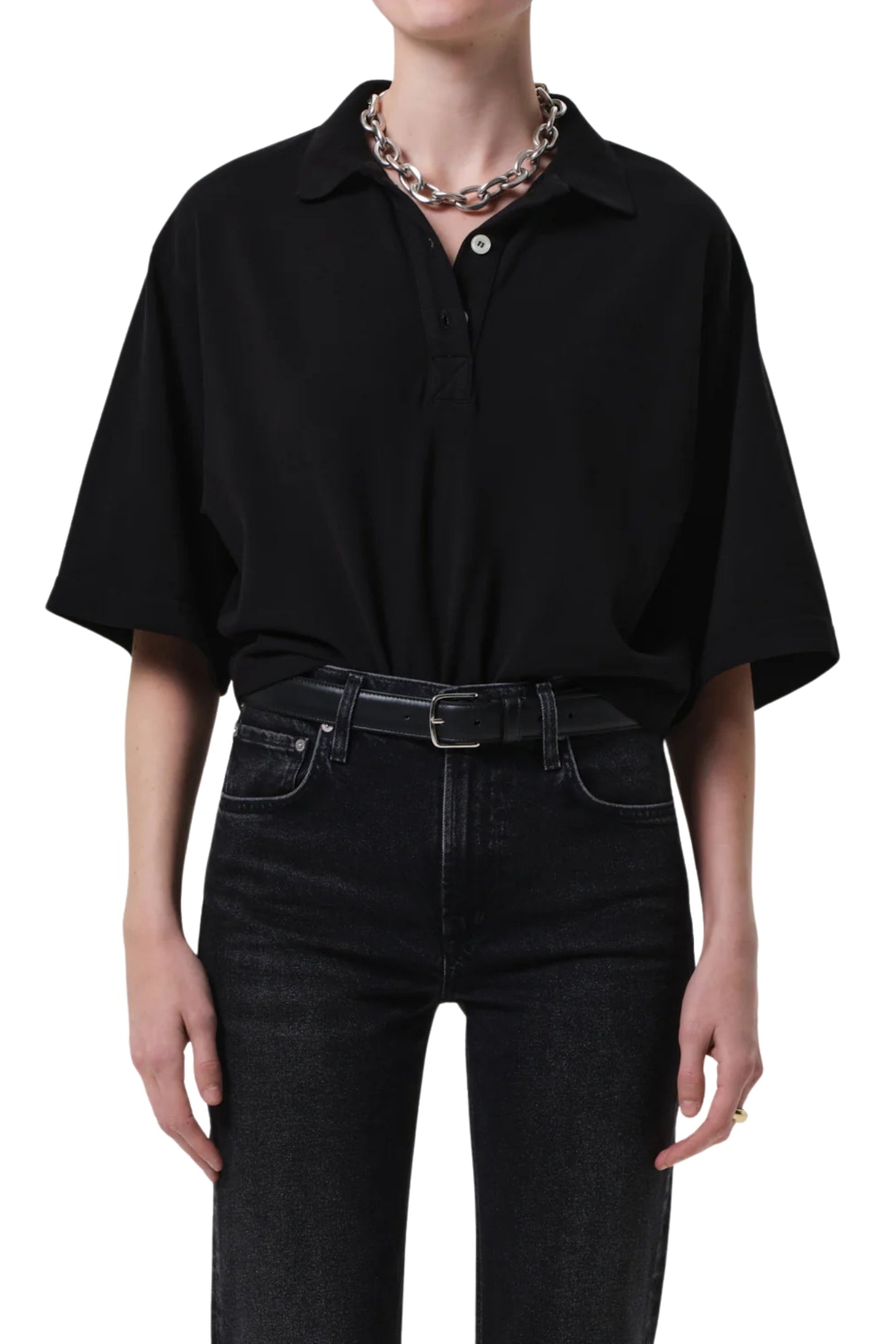 LOWEN POLO SHIRT BLACK