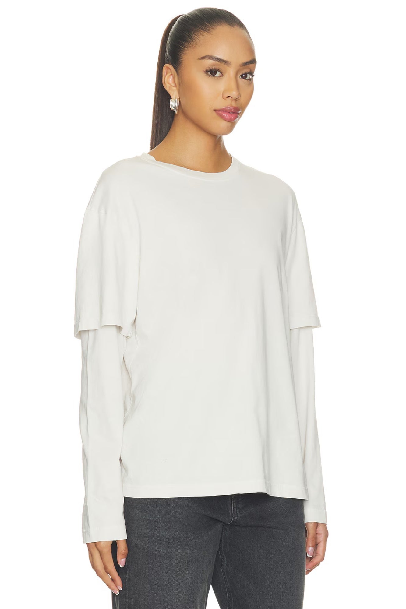 LOIS TEE IN BONE
