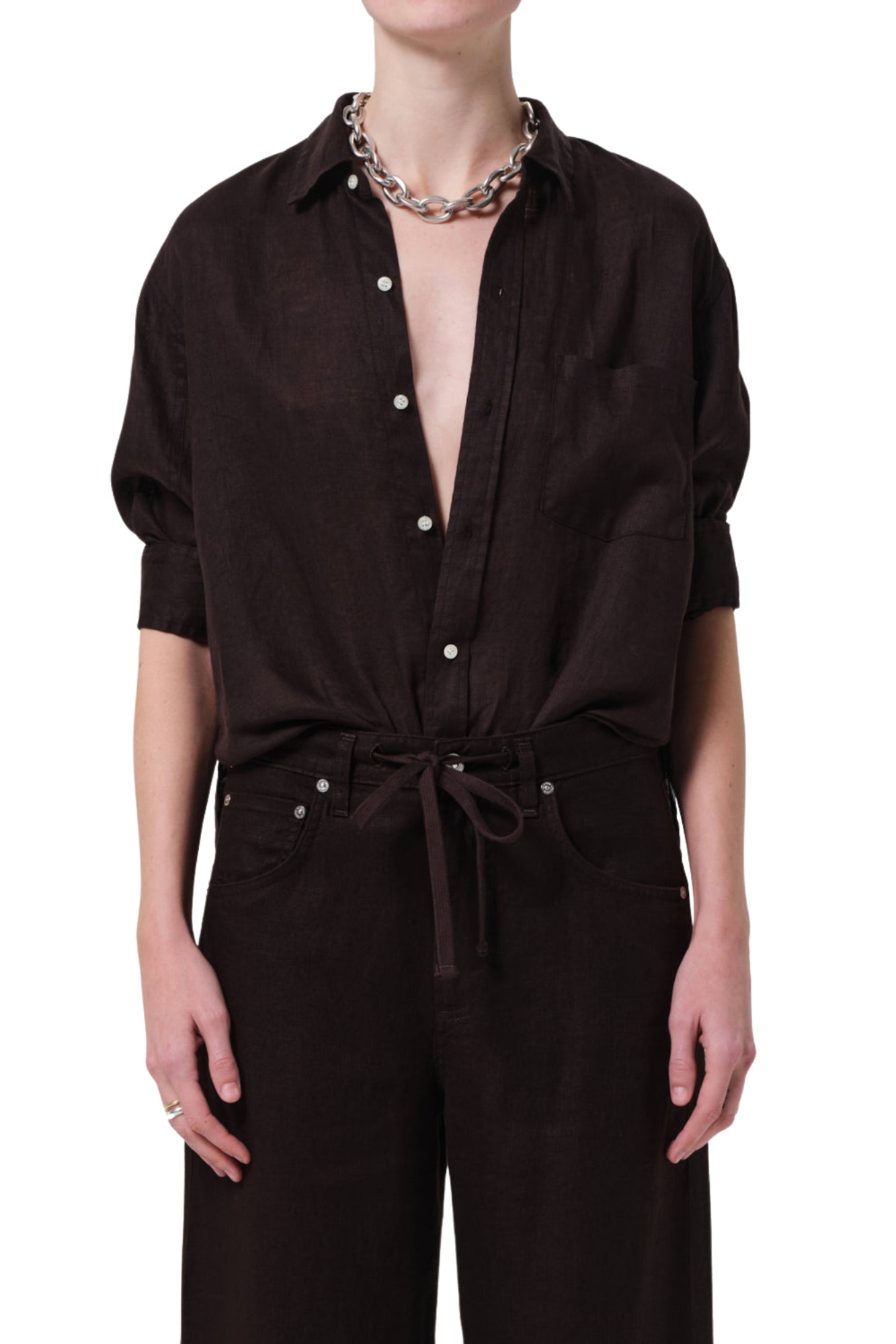 KAYLA SHRUNKEN CHOCOLATE