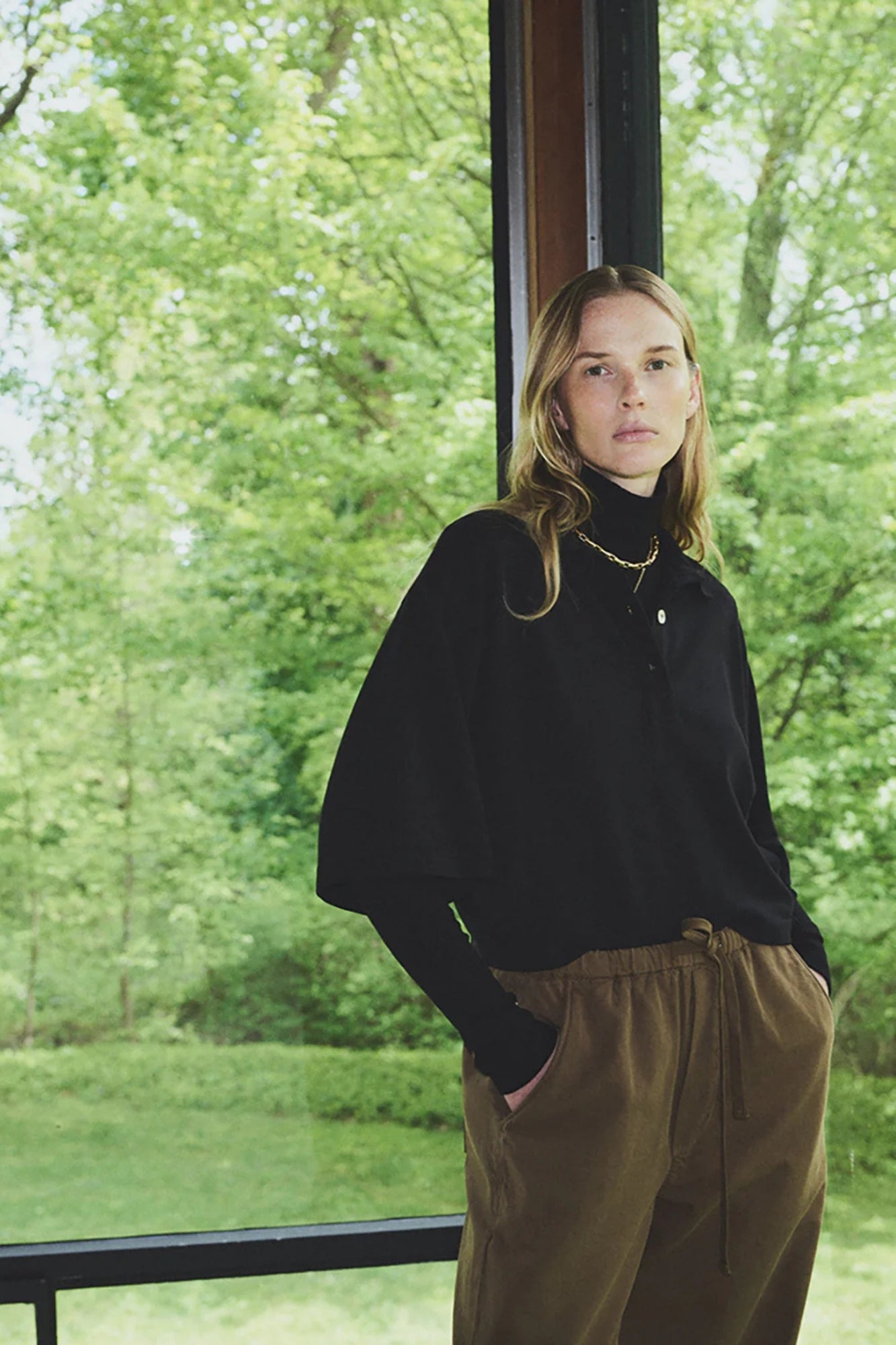 LOWEN POLO SHIRT BLACK