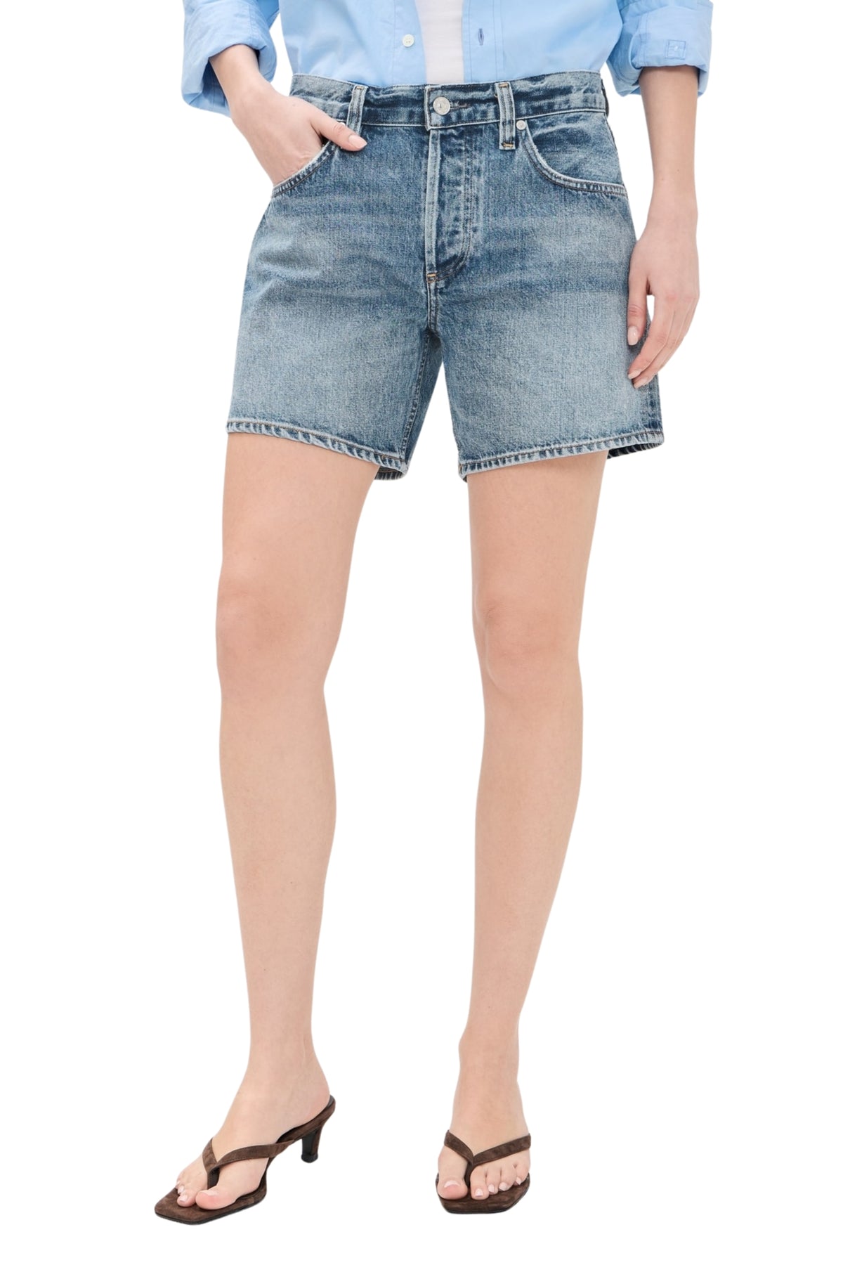 BILLIE LOW RISE RELAXED SHORT IN HIKARI