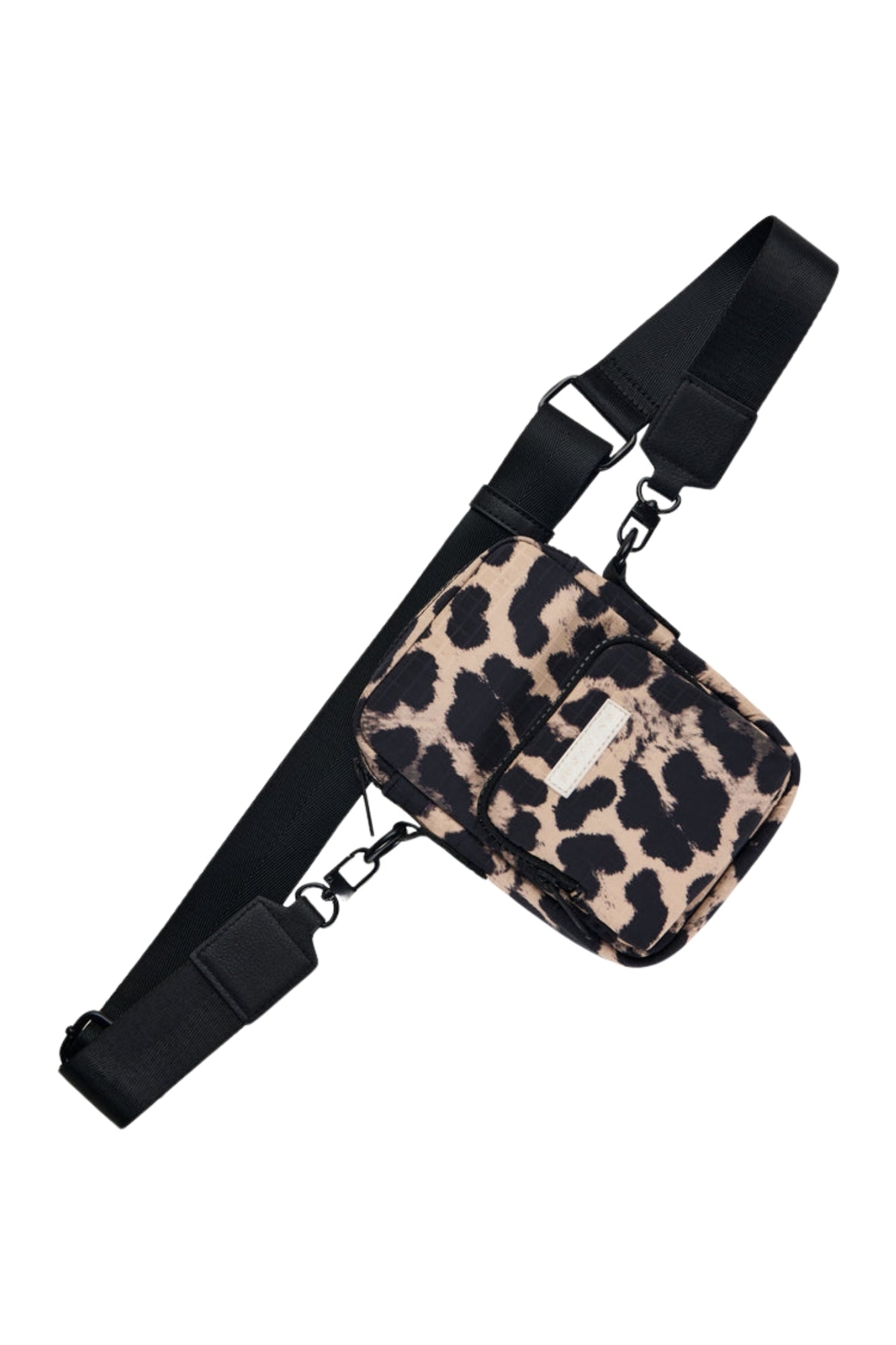 STELLA CROSS LEOPARD BODDY BAG