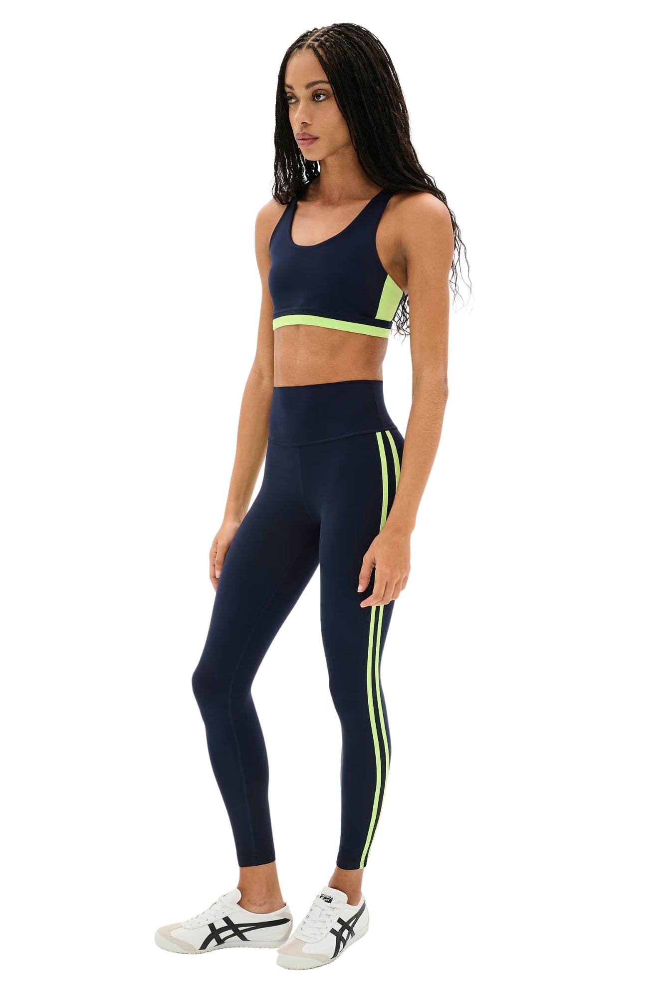 MACI ELLA HIGH WAIST AIRWEIGHT INDIGO AND LIMEADE SET