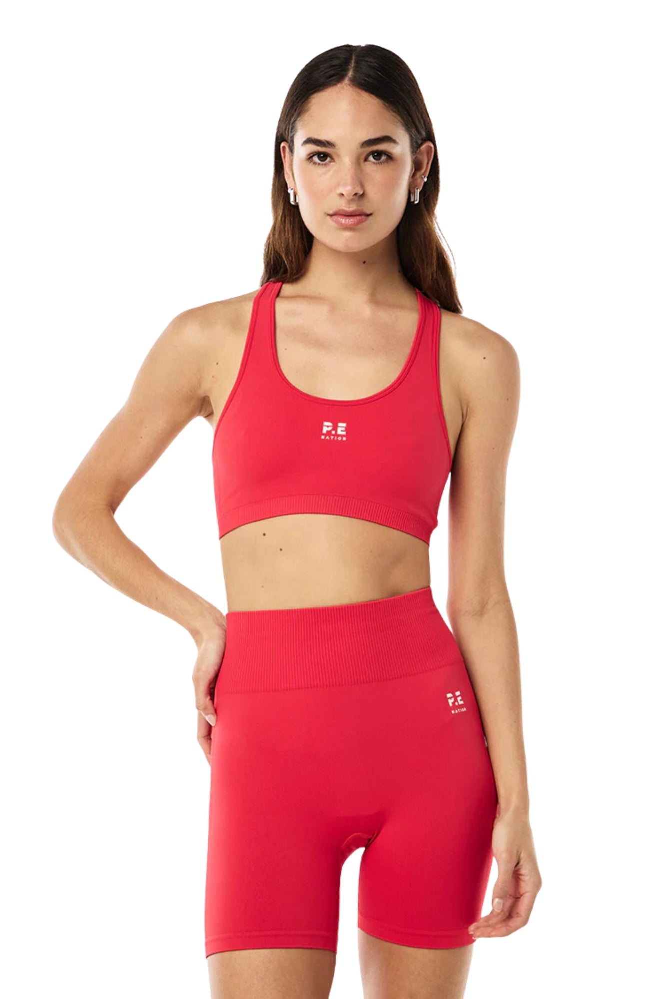 RESTORE SEAMLESS STRAWBERRY SPORTS BRA