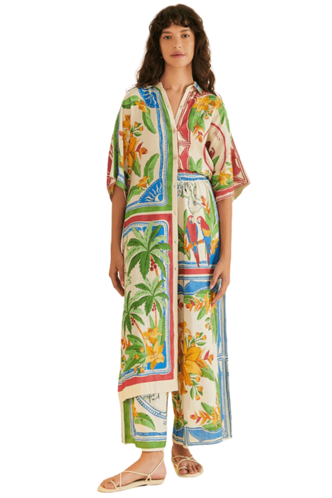 DESTINO TROPICAL OFF WHITE SET