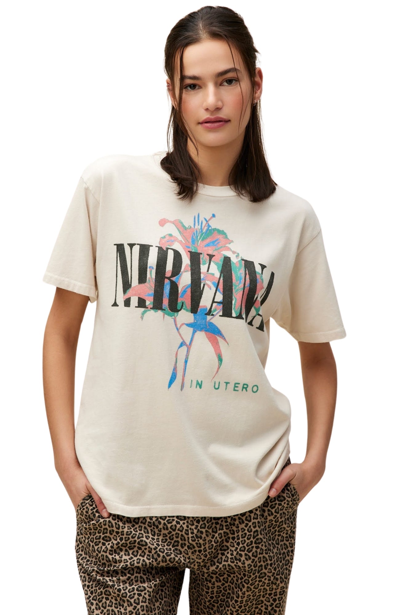 NIRVANA LILIES WEEKEND TEE
