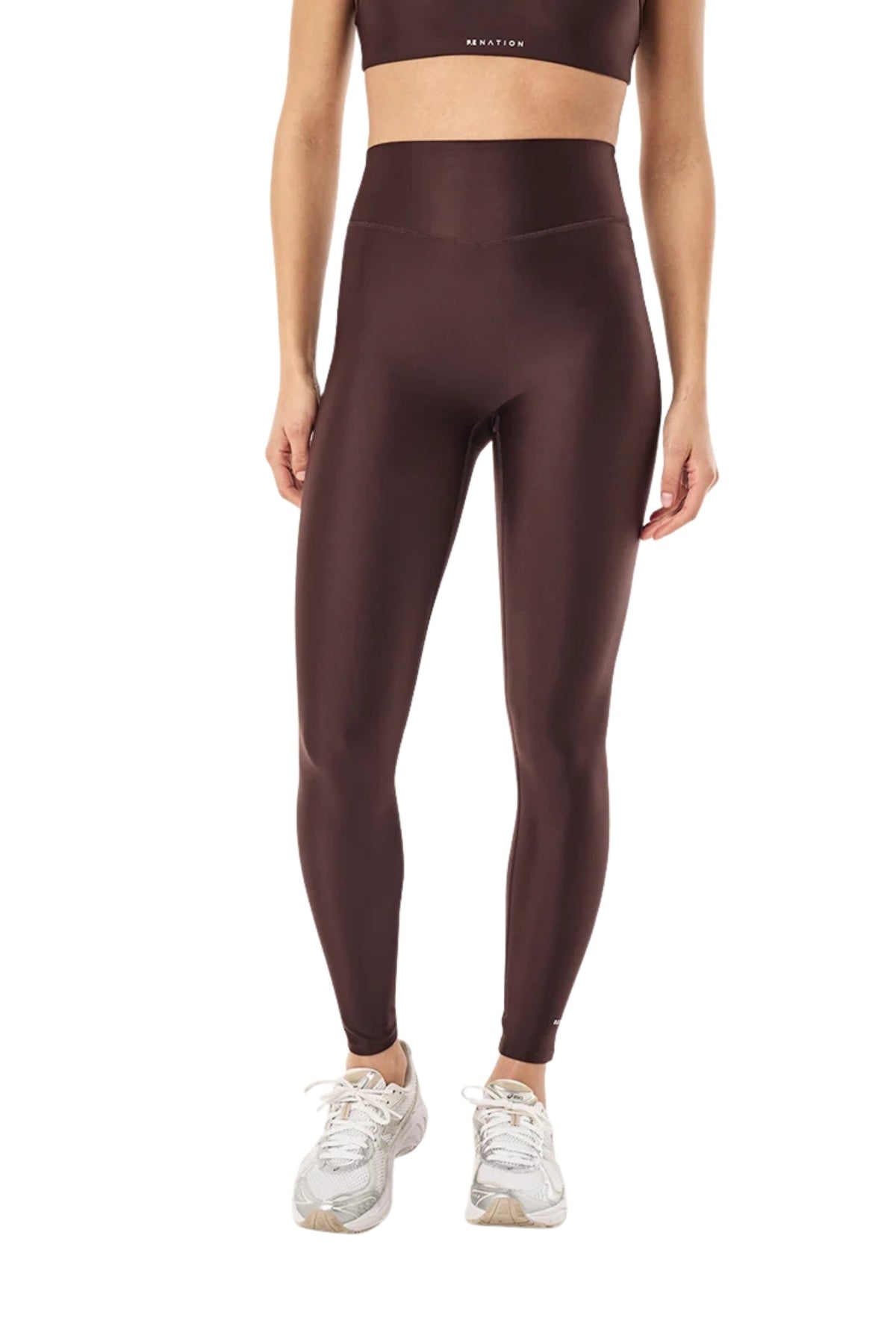 FAIRMONT FULL LENGTH LEGGING IN DARK PLUM SHINE