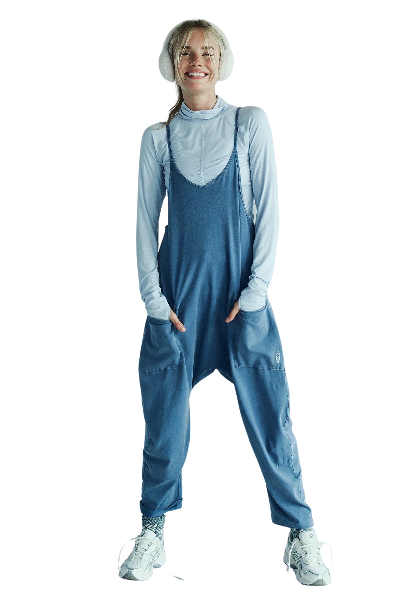 HOT SHOT ONESIE IN SKYLINE