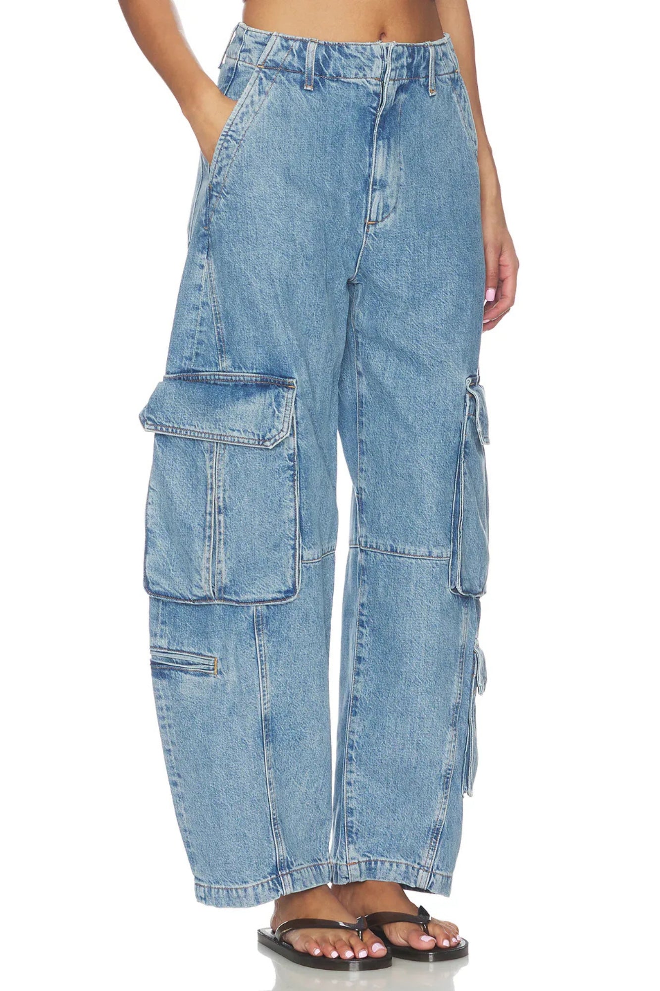AMBIKA UTILITY PANT IN RESET