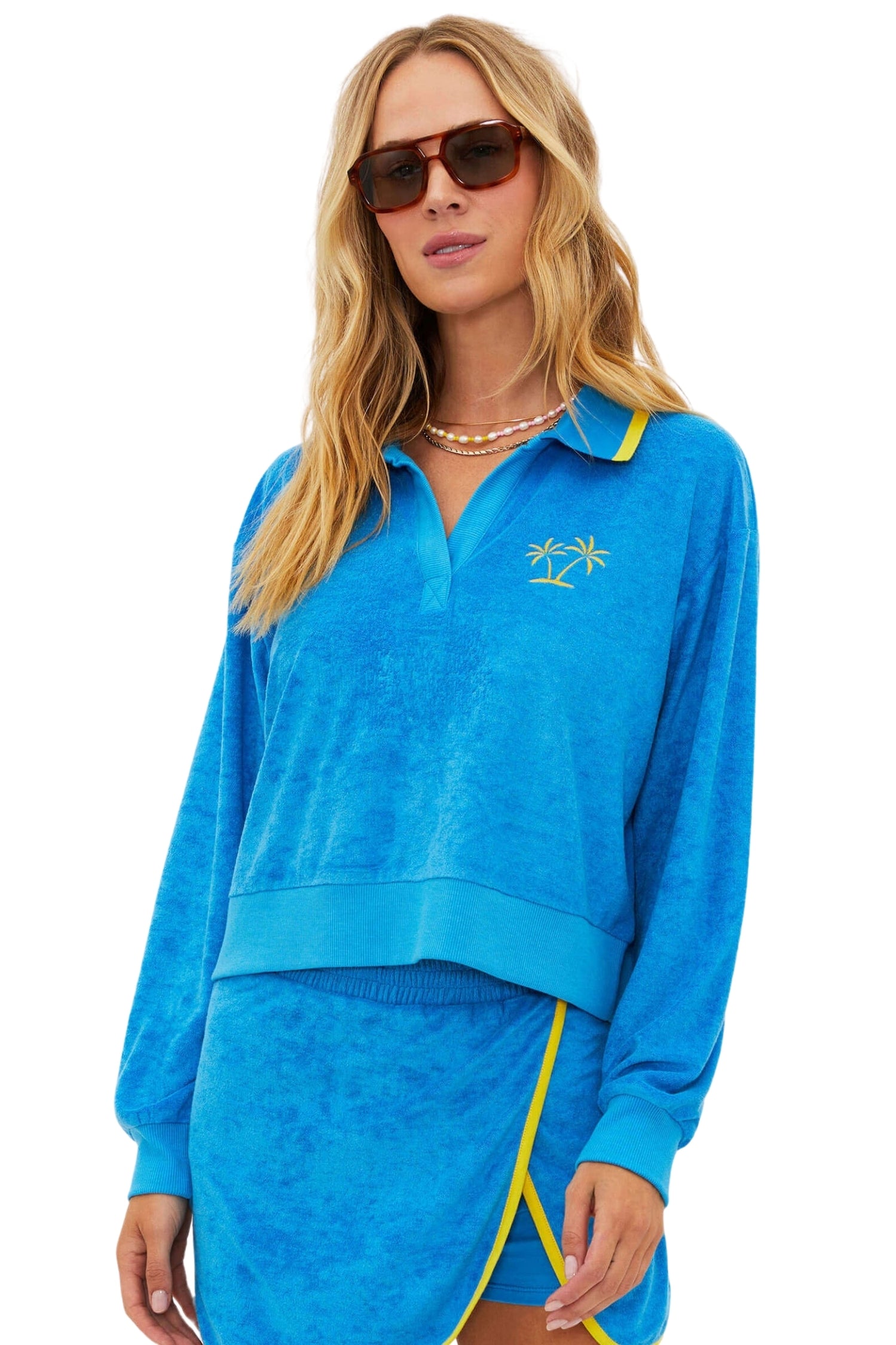 MARTINA CARIBBEAN BLUE POLO