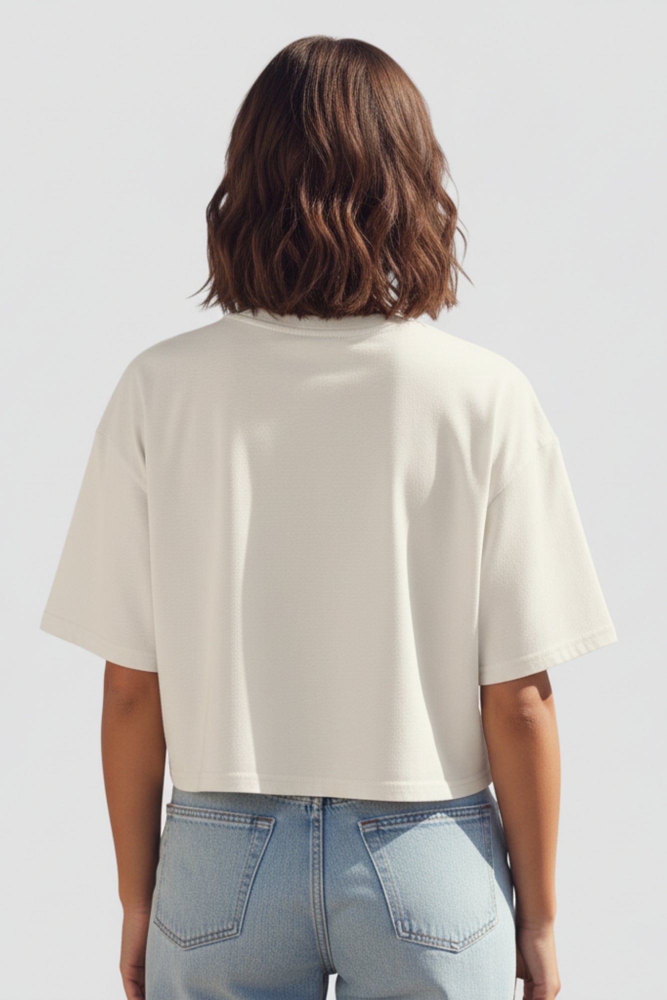 LOBSTER WHITE BABY TEE