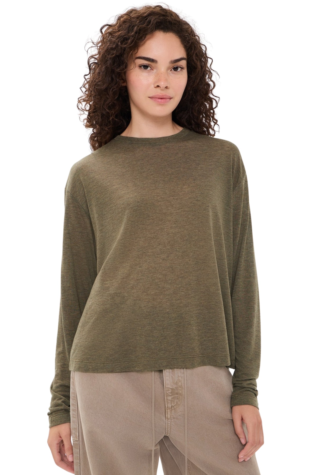 SASHA TEE IN LOAM