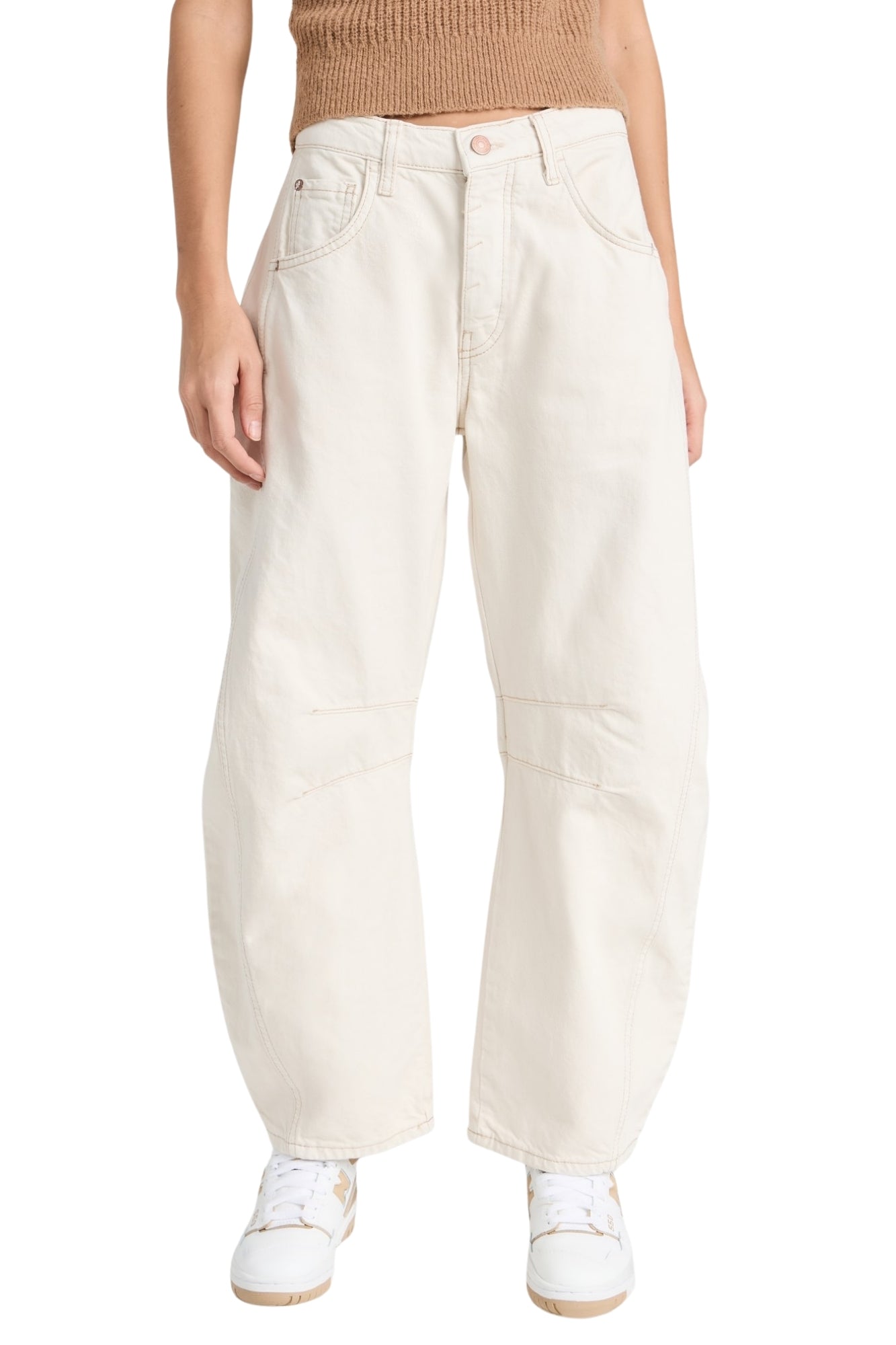 GOOD LUCK MID RISE MILK BARREL