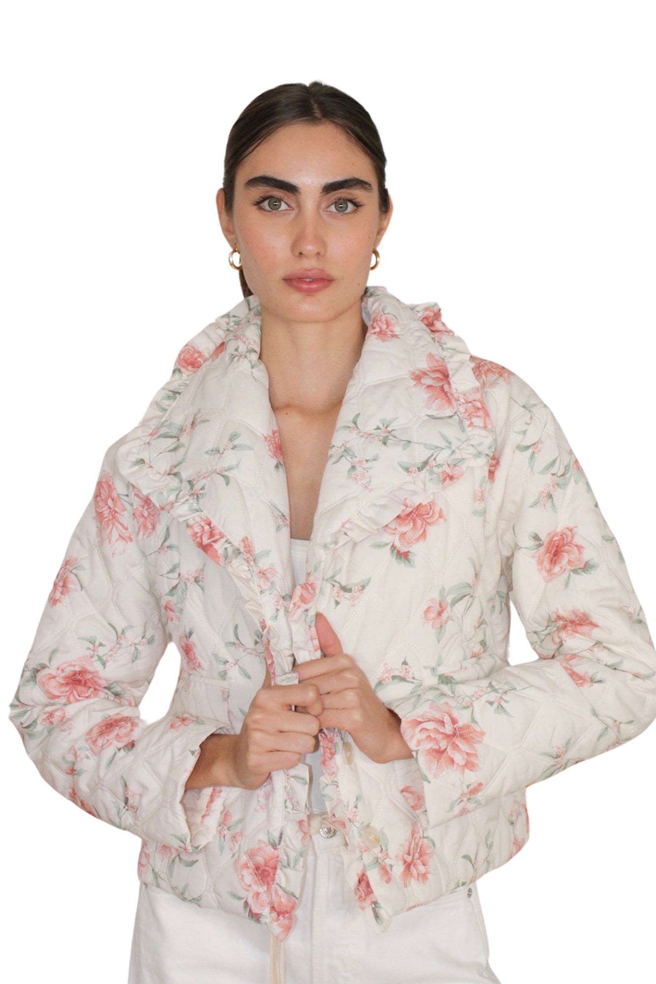 BLUSH PINK FLUFF JACKET