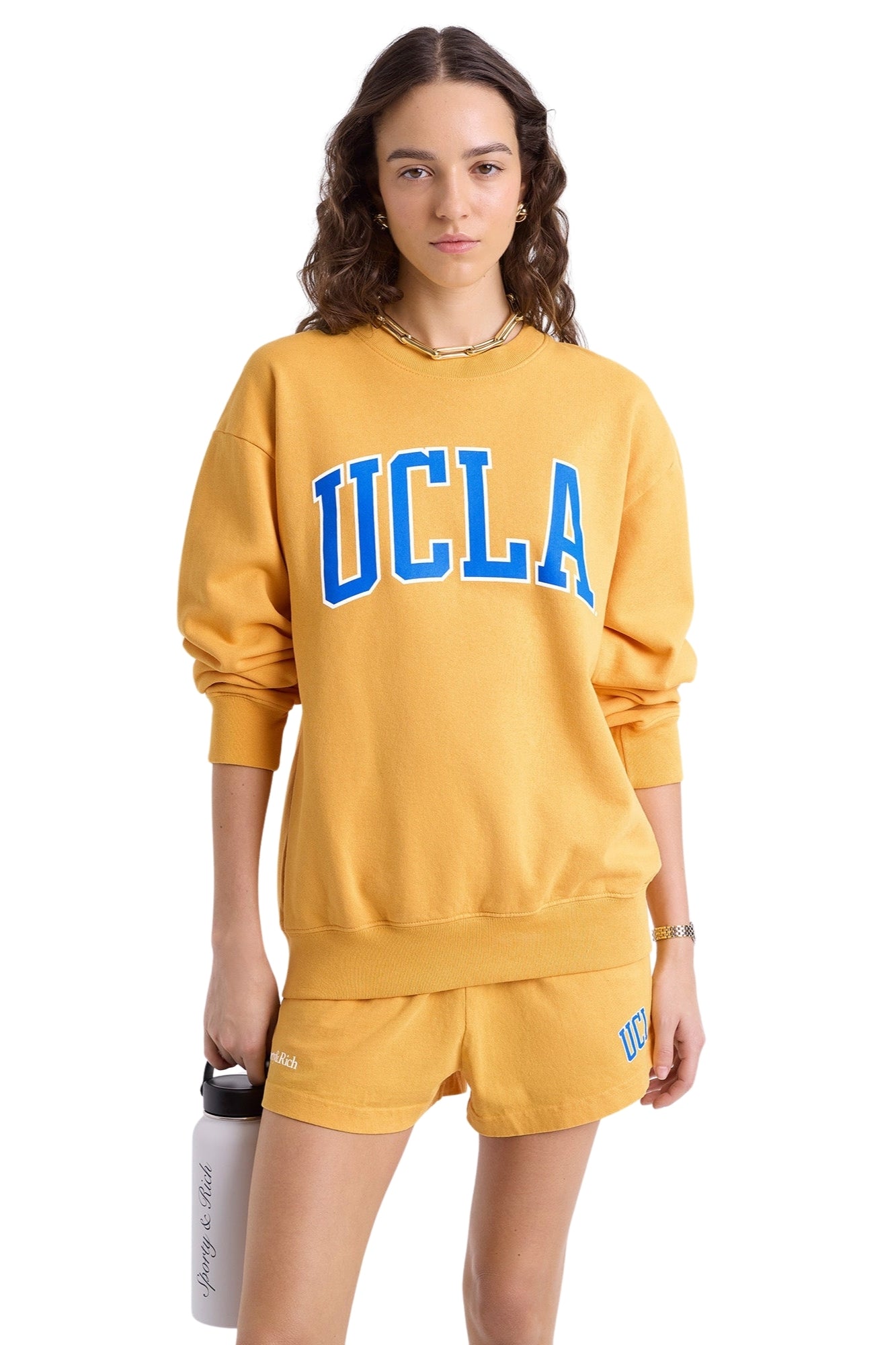 UCLA IVY BRUIN GOLD CREWNECK