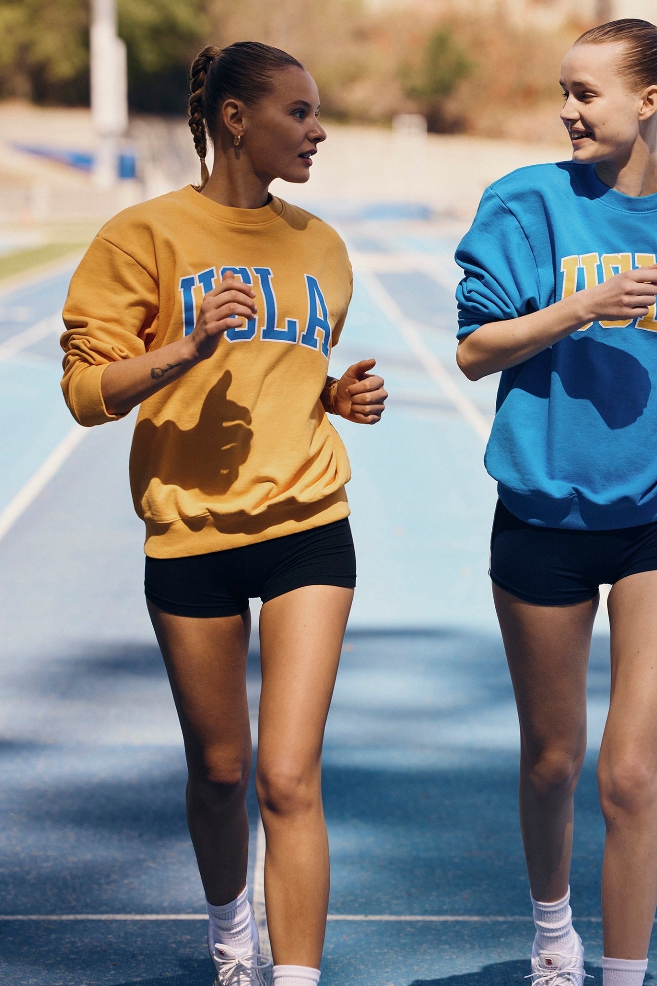 UCLA IVY BRUIN GOLD CREWNECK