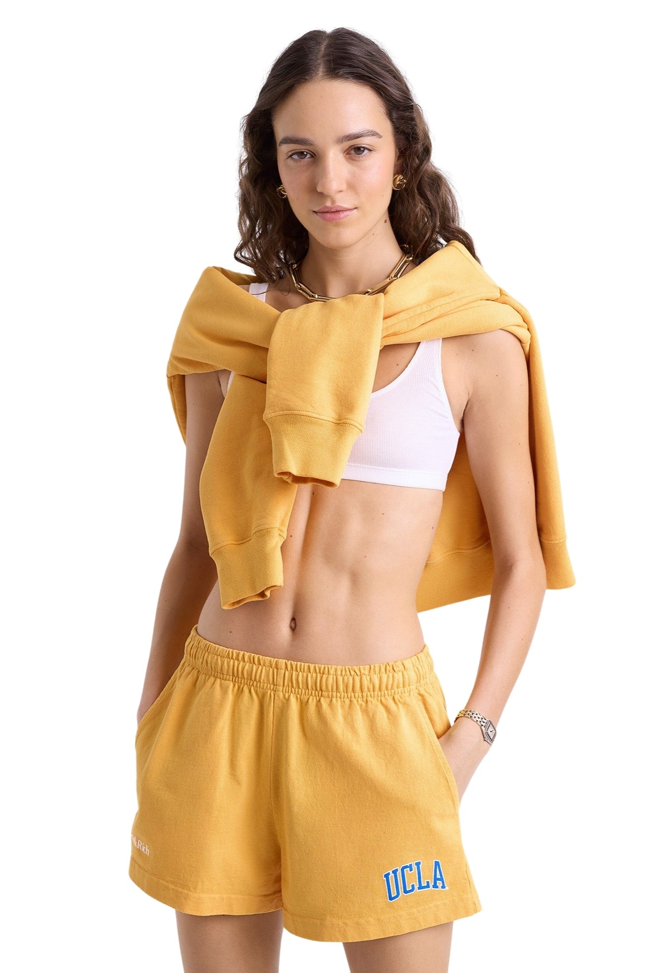UCLA IVY DISCO BRUIN GOLD SHORT