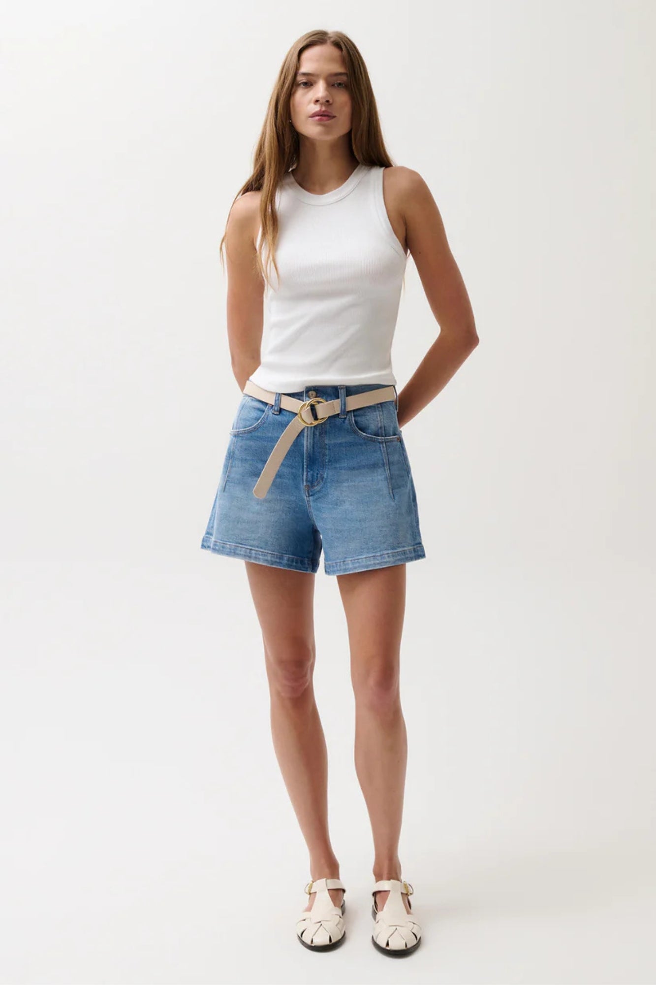 AOKI HIGH RISE SHORT IN HIDDEN GEM