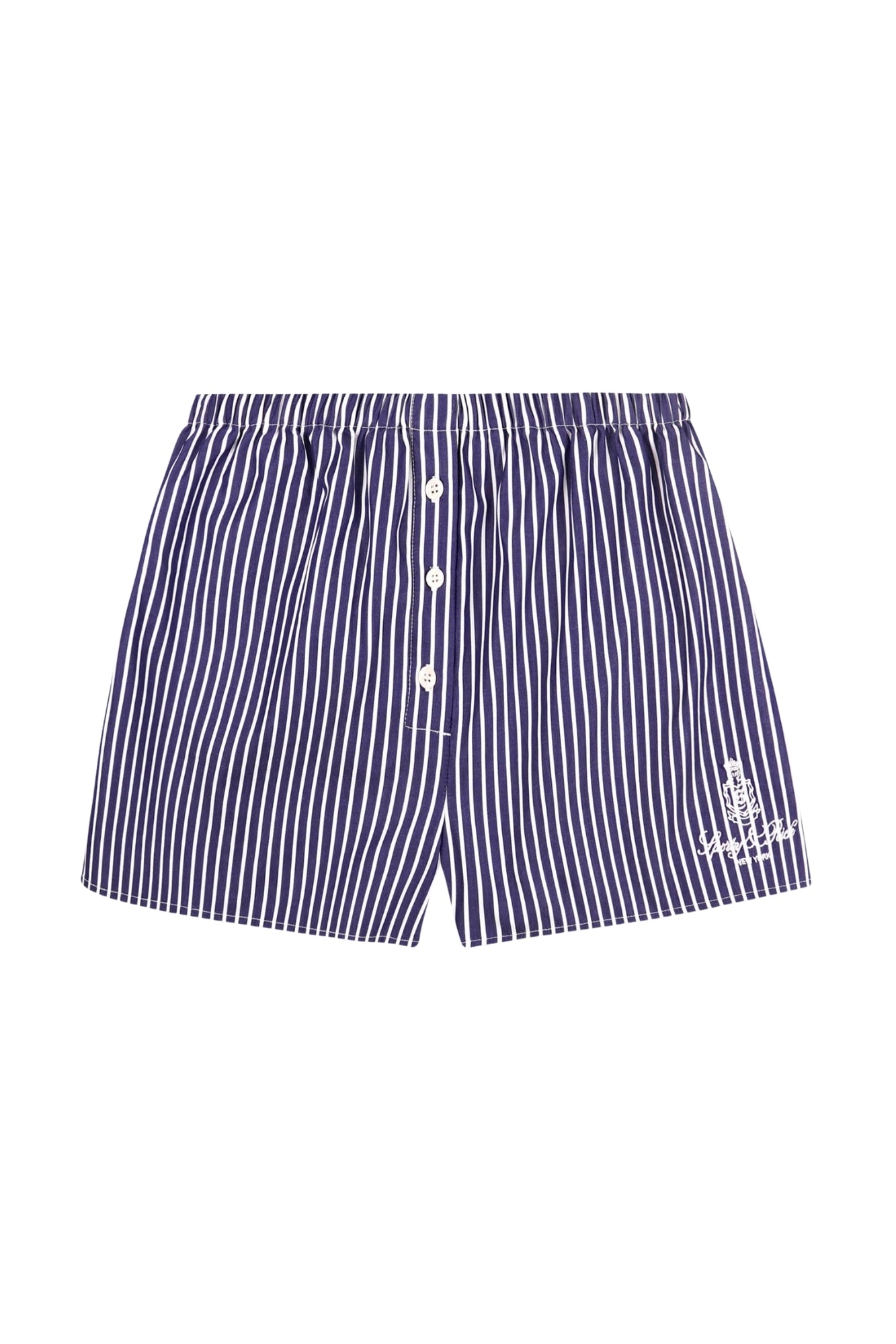 VENDOME MINI BOXER BLUE STRIPED SHORT
