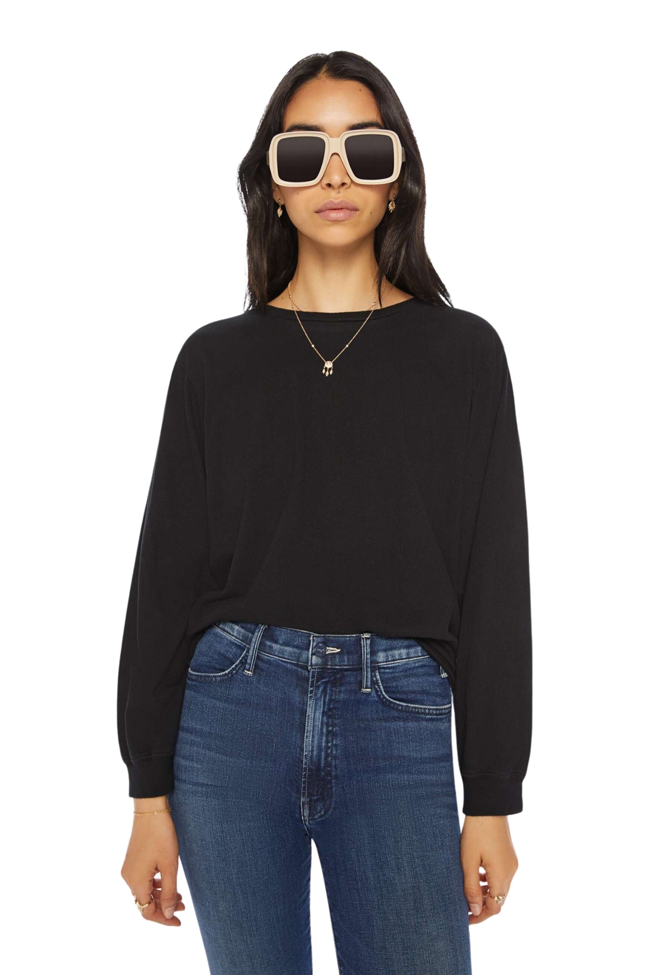 THE LONG SLEEVE ROWDY BLACK