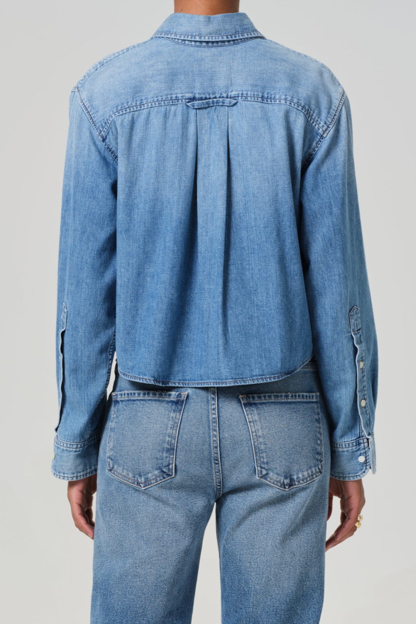 BABY SHAY CROPPED CAROLINA SHIRT