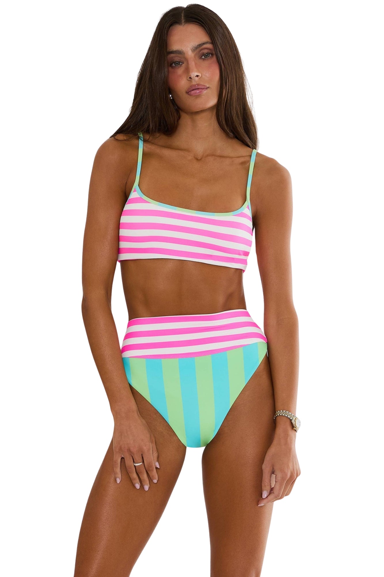 VAL COVE STRIPE BIKINI