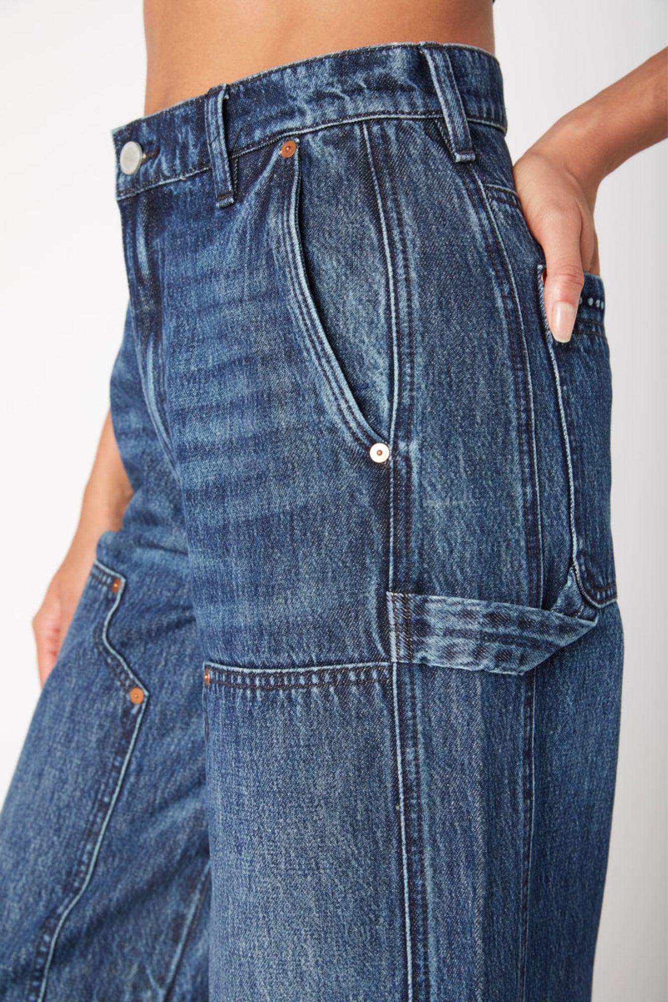 IN YOUR FACE DARK INDIGO