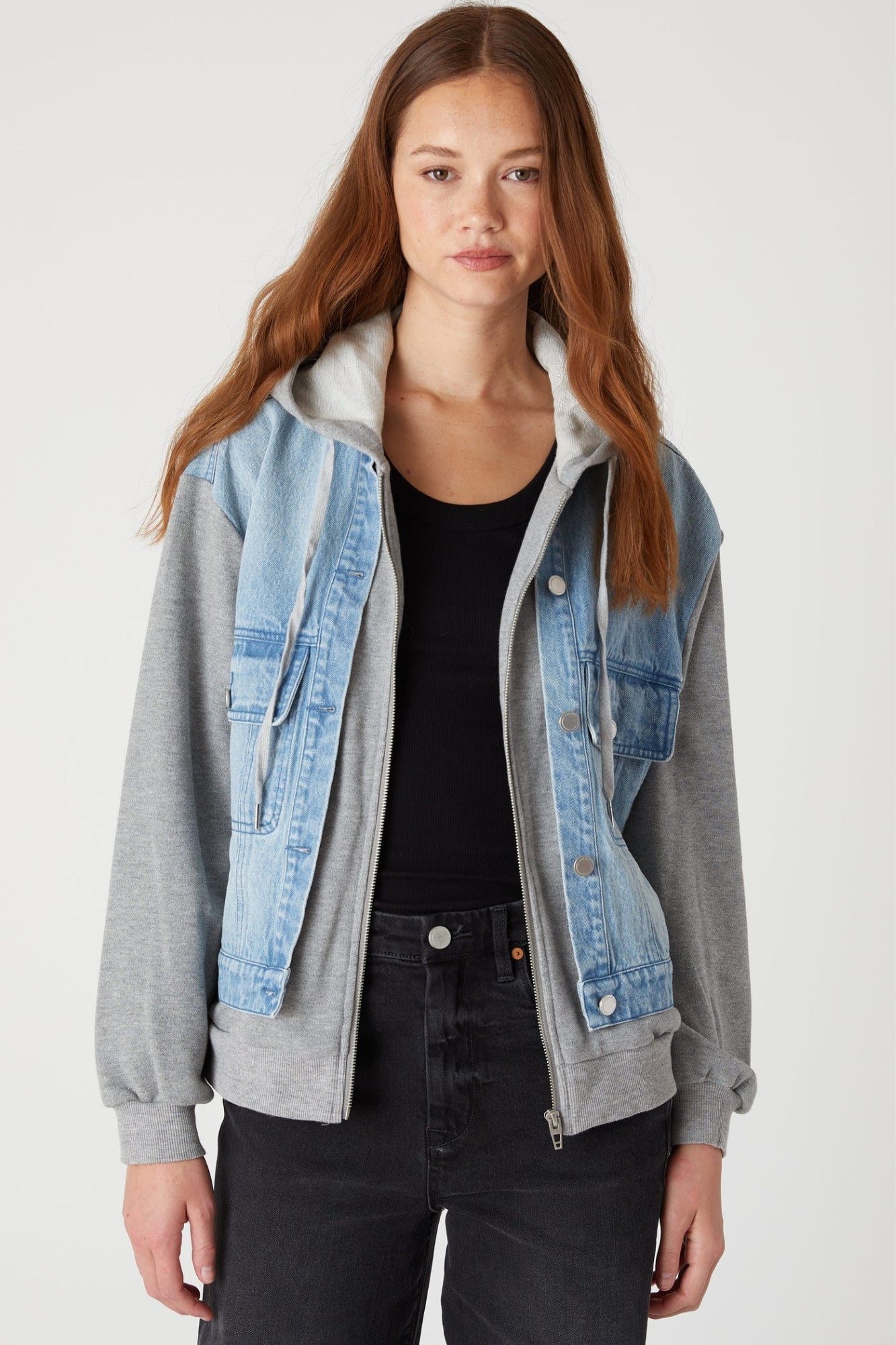 TOGETHER AGAIN INDIGO JACKET