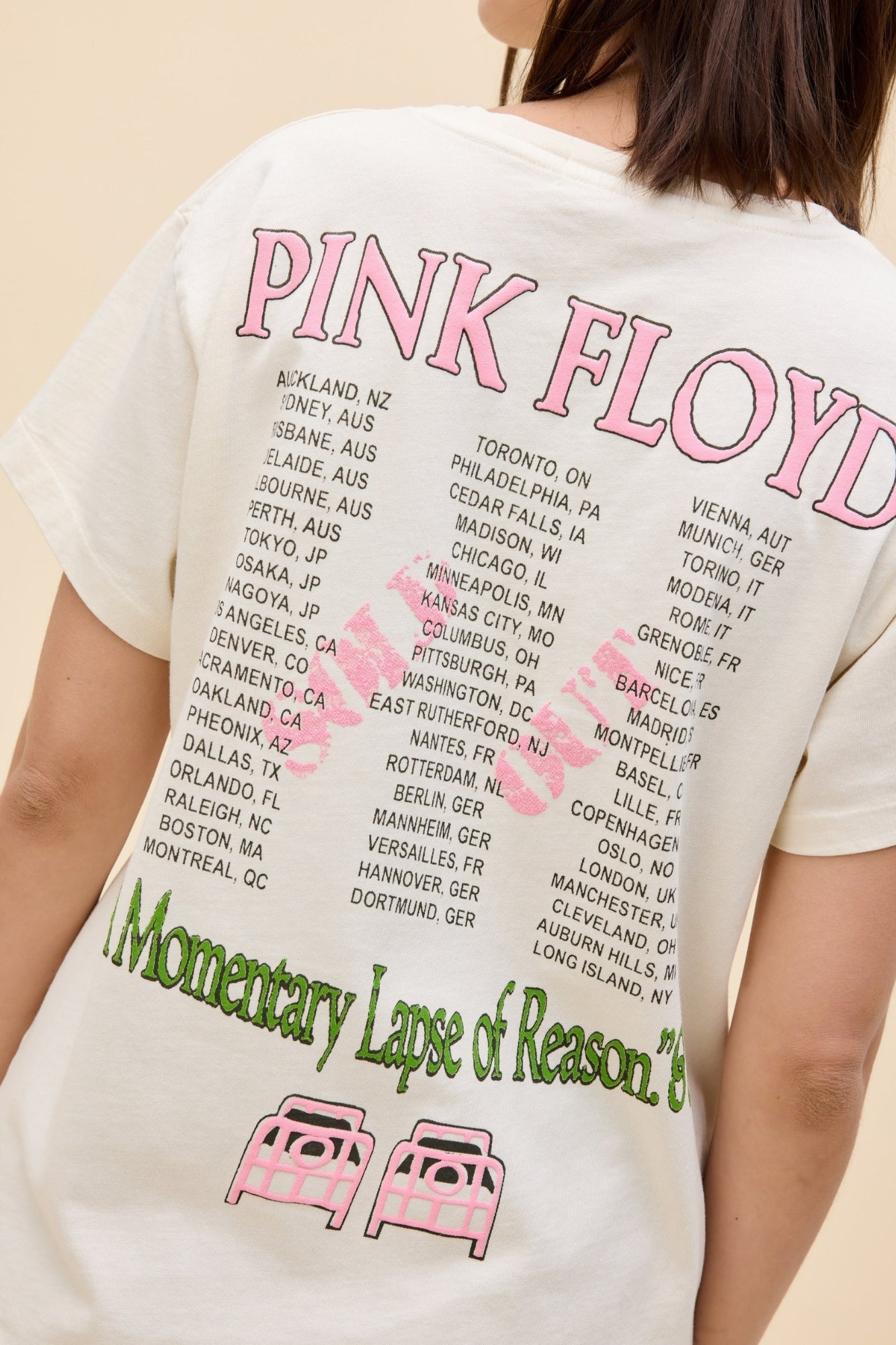 PINK FLOYD MOMENTARY LAPSE OF REASON TOUR TEE