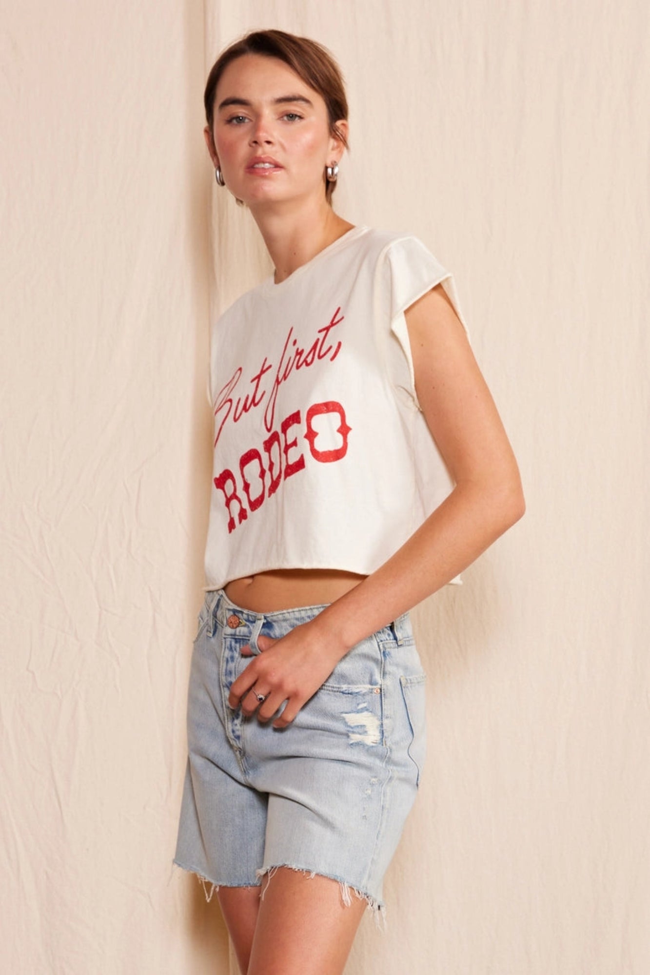 BUT FIRST, RODEO CROP TOP