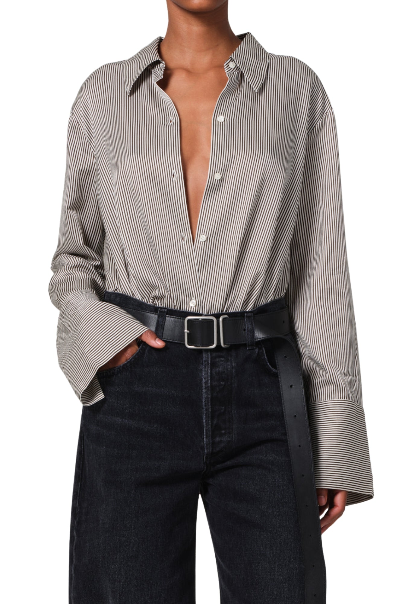 CAMILIA SHIRT IN VENETIAN STRIPE