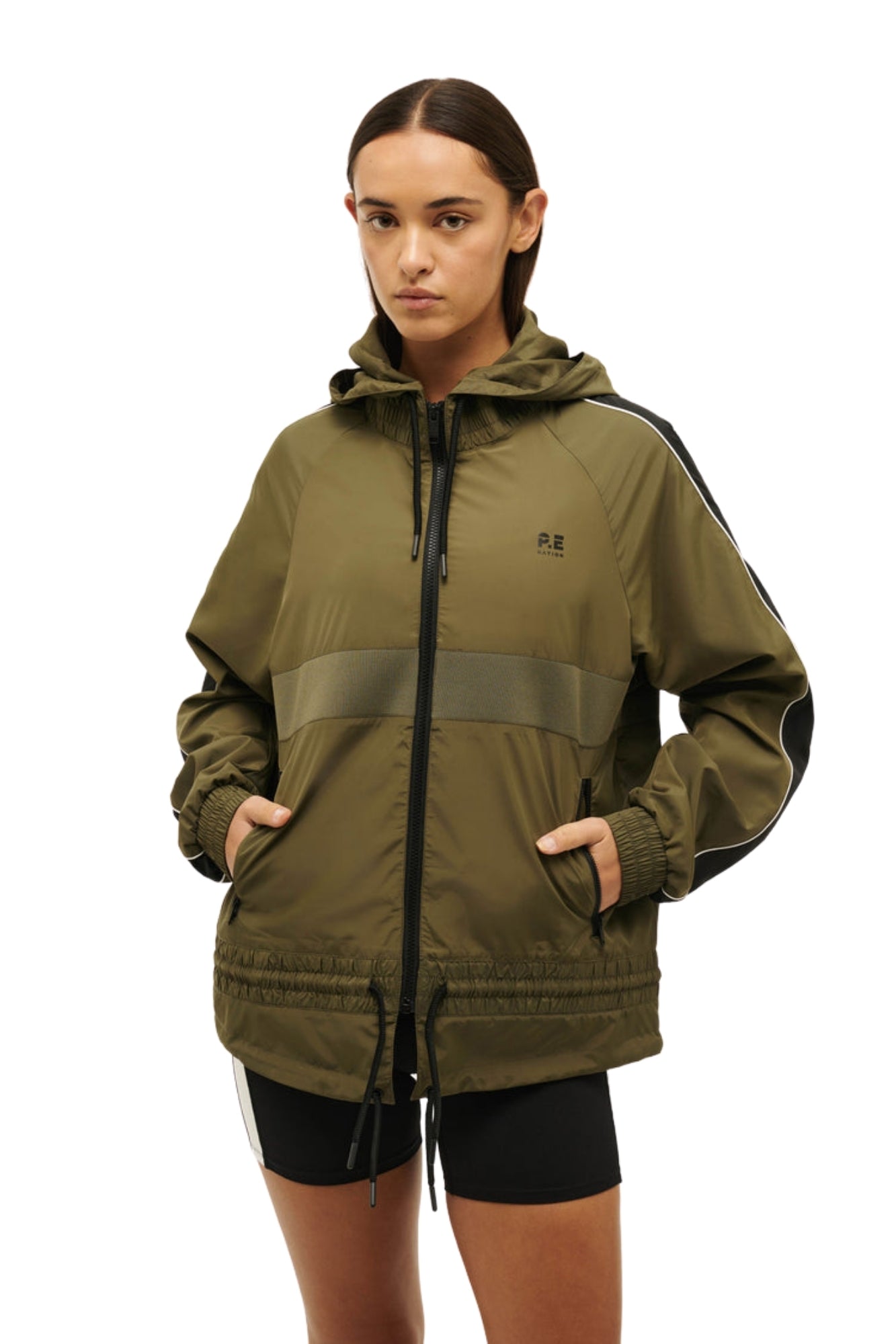 MAN DOWN JACKET IN KHAKI