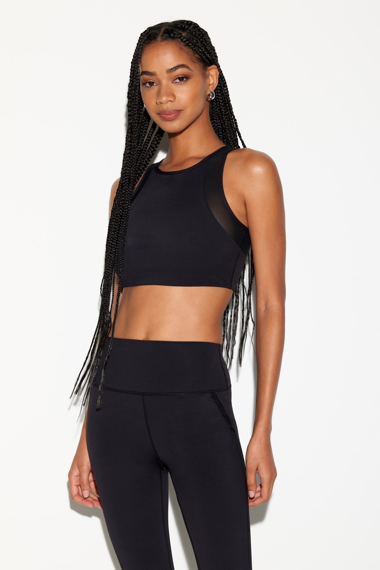 STEVIE GIGI LONGLINE BLACK SET